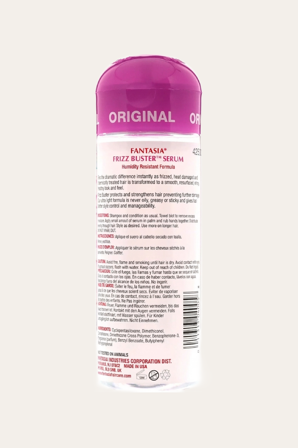 Fantasia IC Frizz Buster Serum 6 Oz