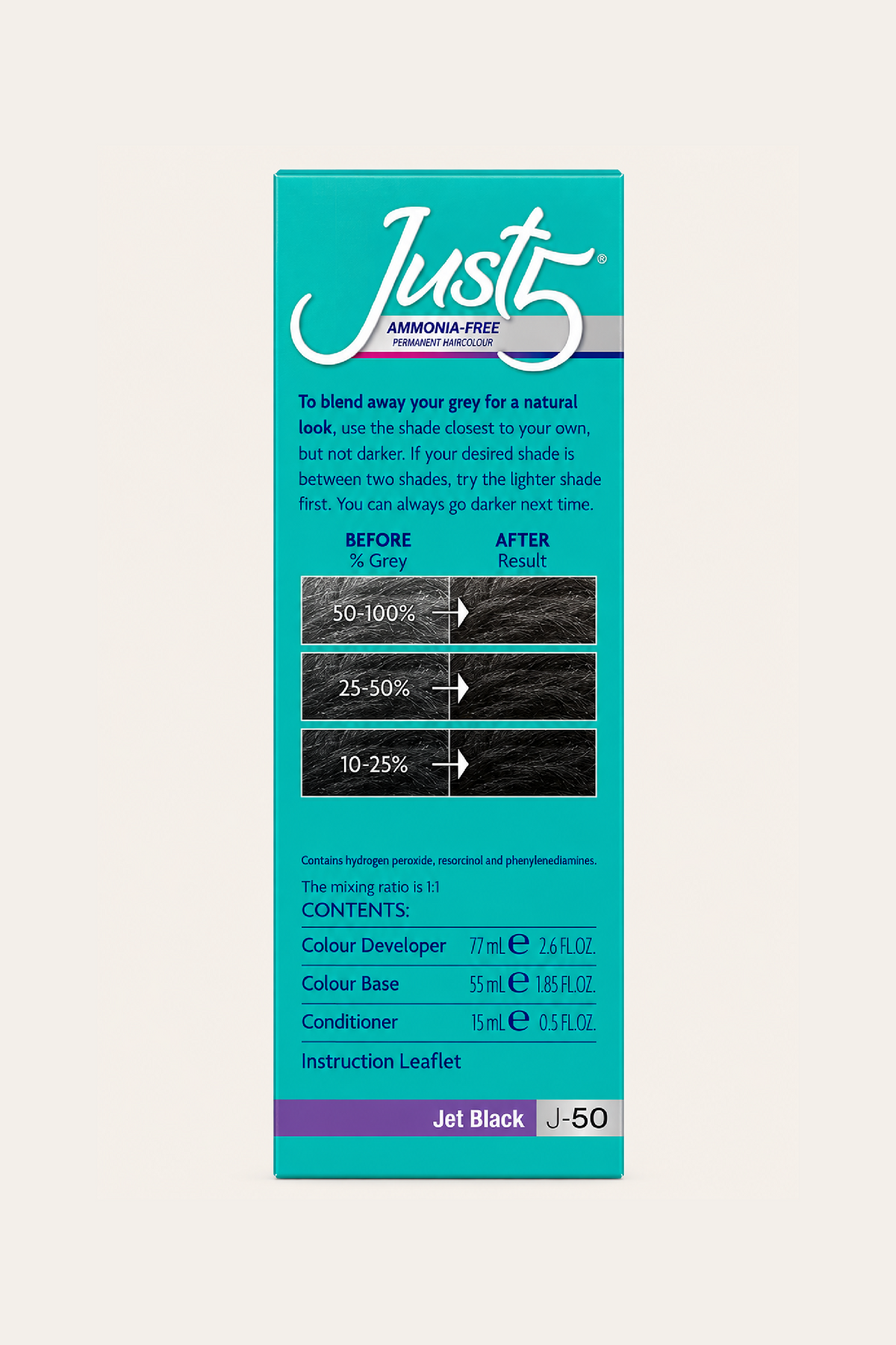Just 5 Women's 5 Minute Permanent Hair Color