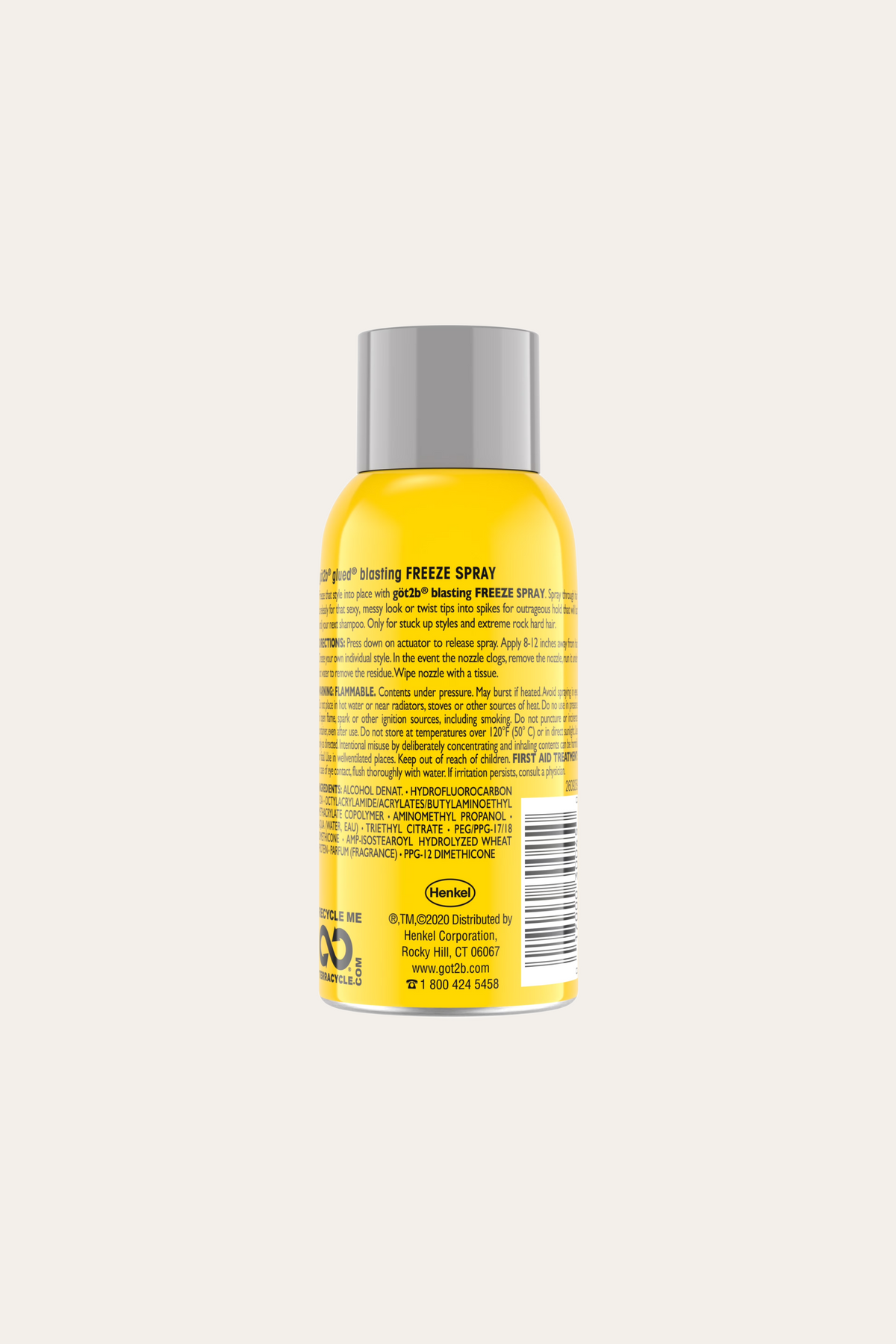 Got2B Glued Blasting Freeze Hair Spray 2 Oz