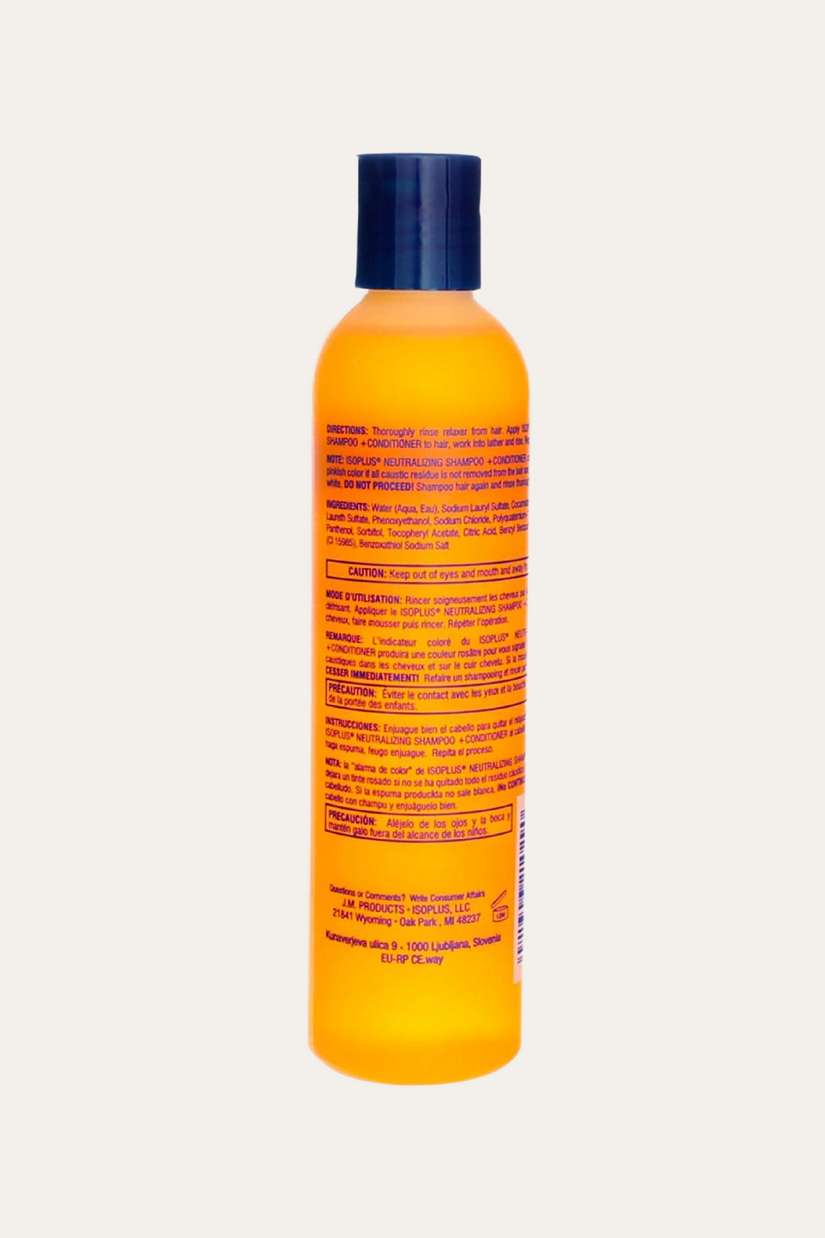 Isoplus Neutralizing Shampoo and Conditioner 8 Oz