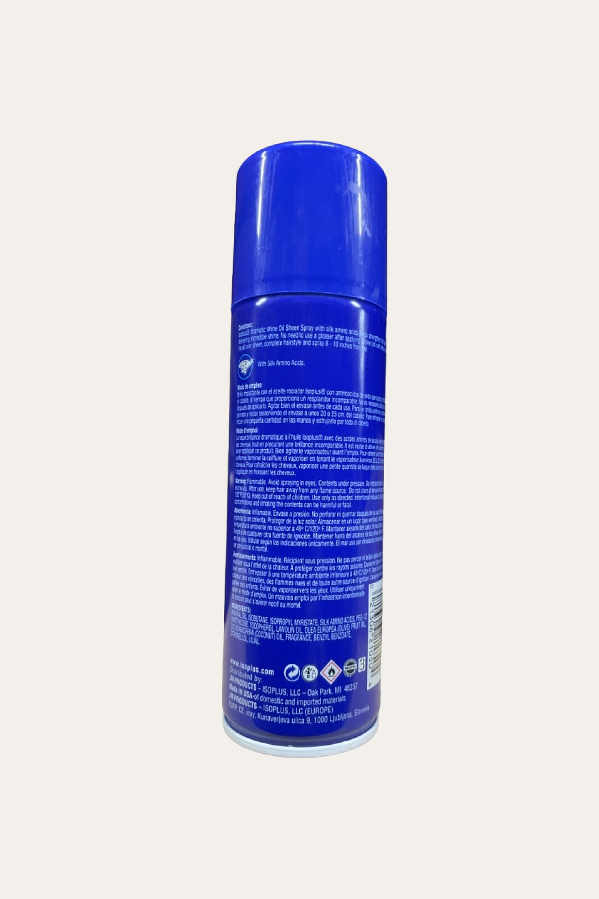 Isoplus Oil Sheen Regular Conditioning Hair Spray