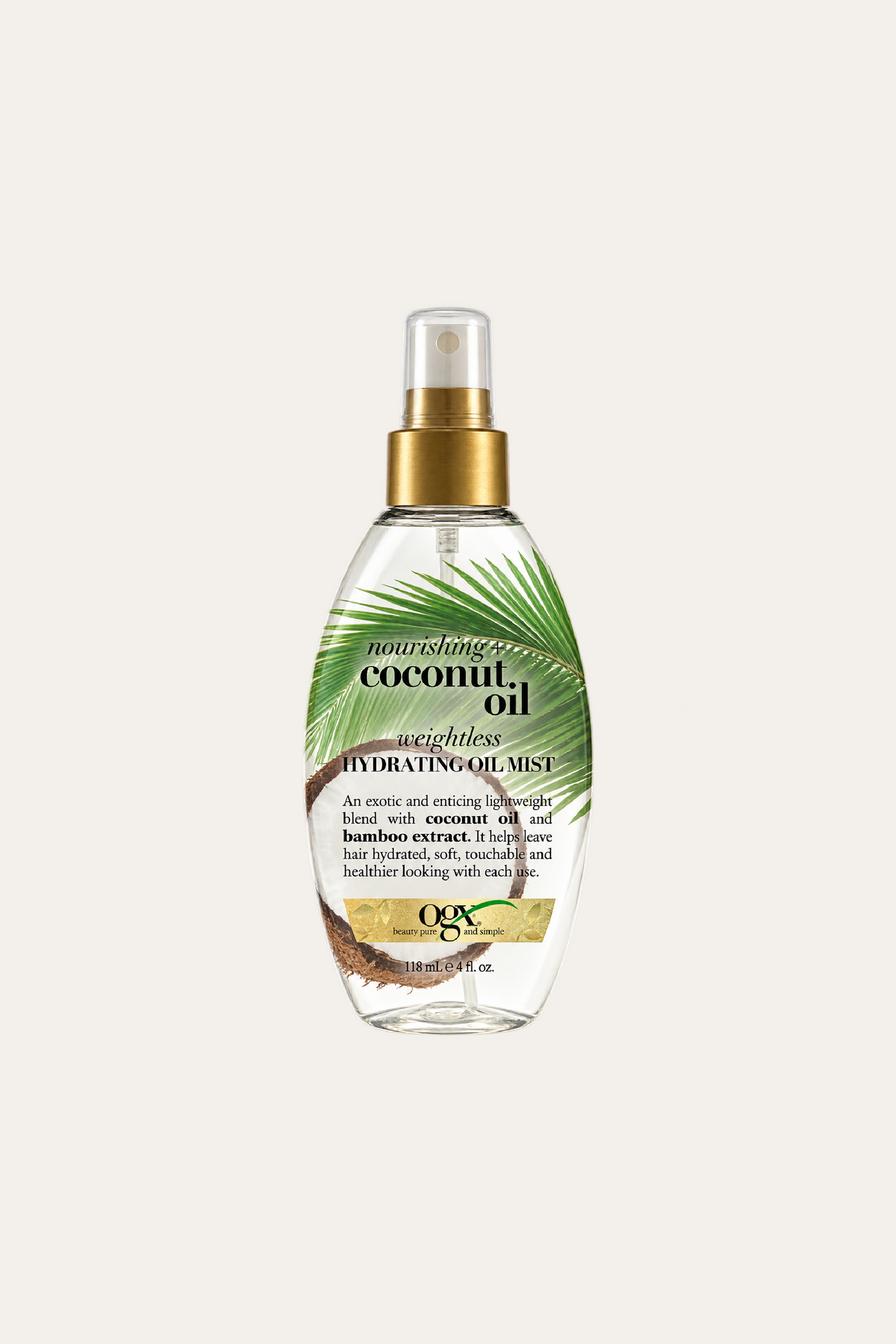 OGX Nourishing Coconut Oil Weightless Hydrating Oil Mist 4 Oz