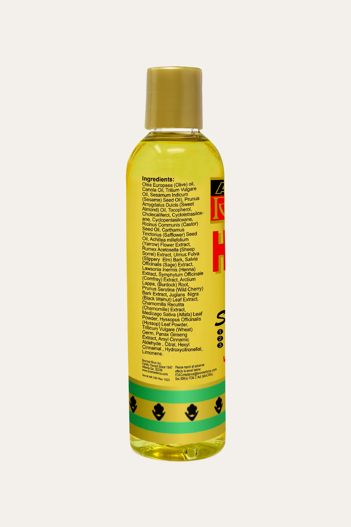 African Royale Hot Six Hair Oil 8 Oz