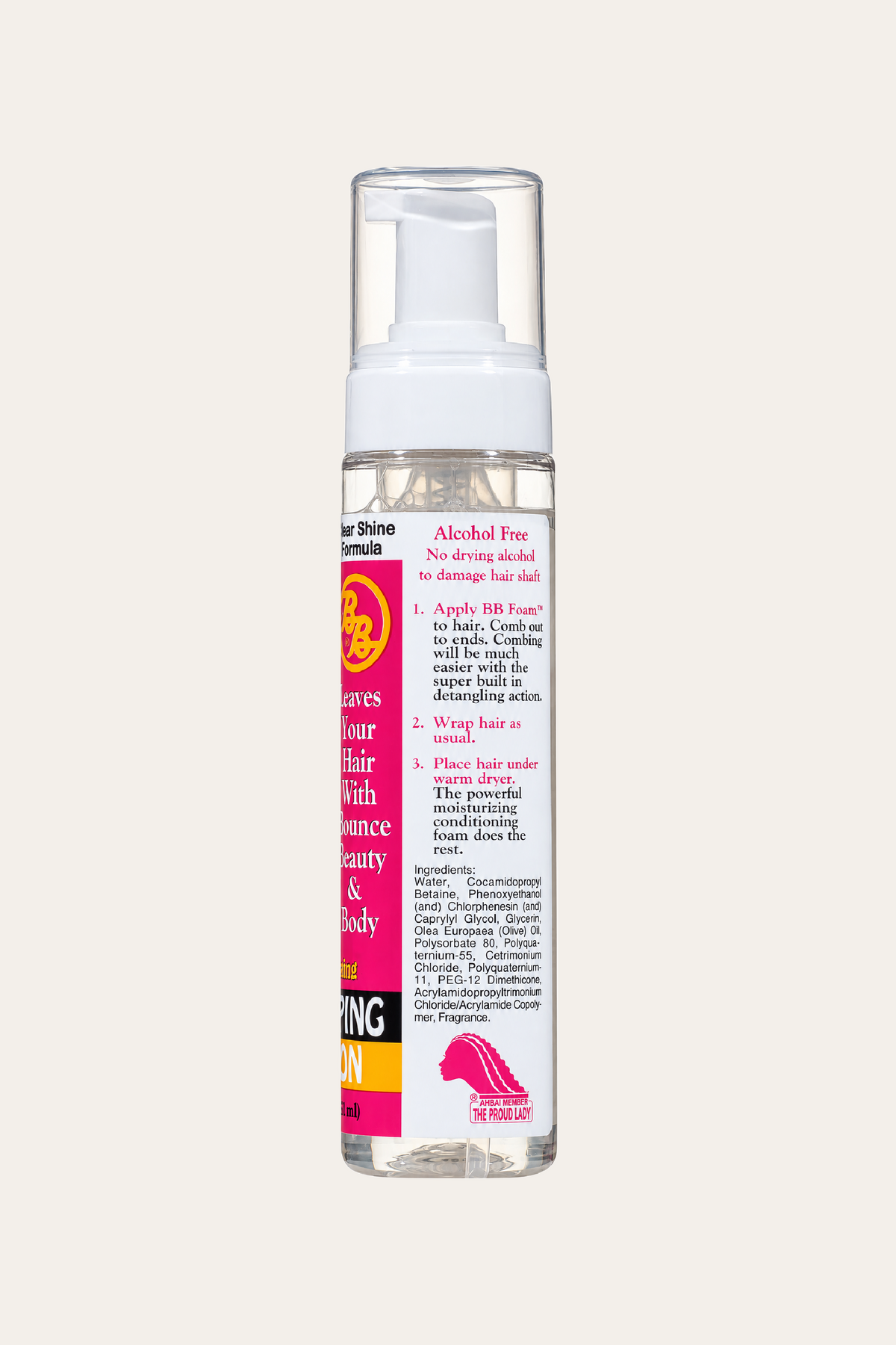 B&B Foam Moisturizing Wrapping Lotion 8.5 Oz