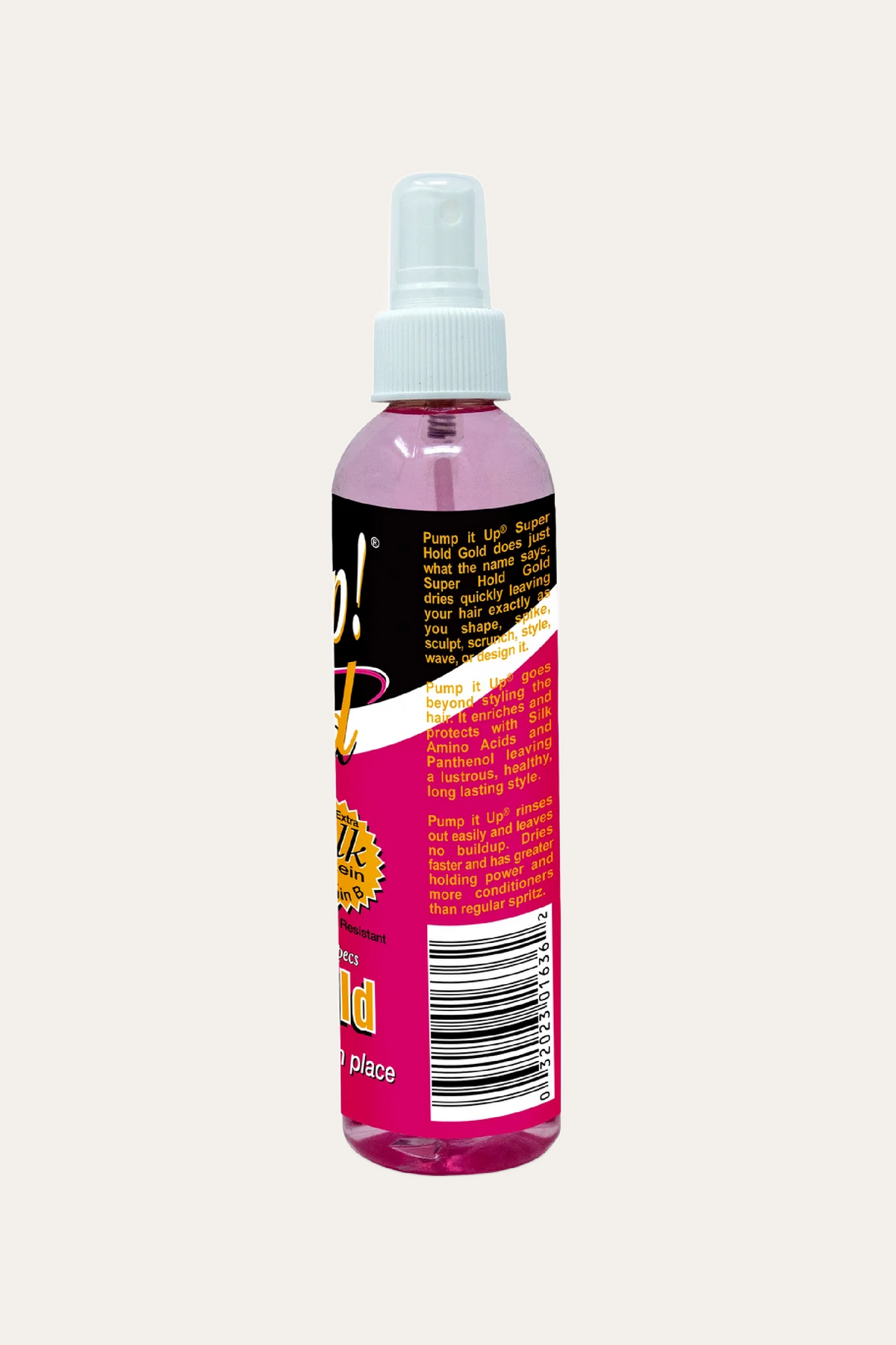B&B Pump It Up Gold Styling Spritz 8 Oz