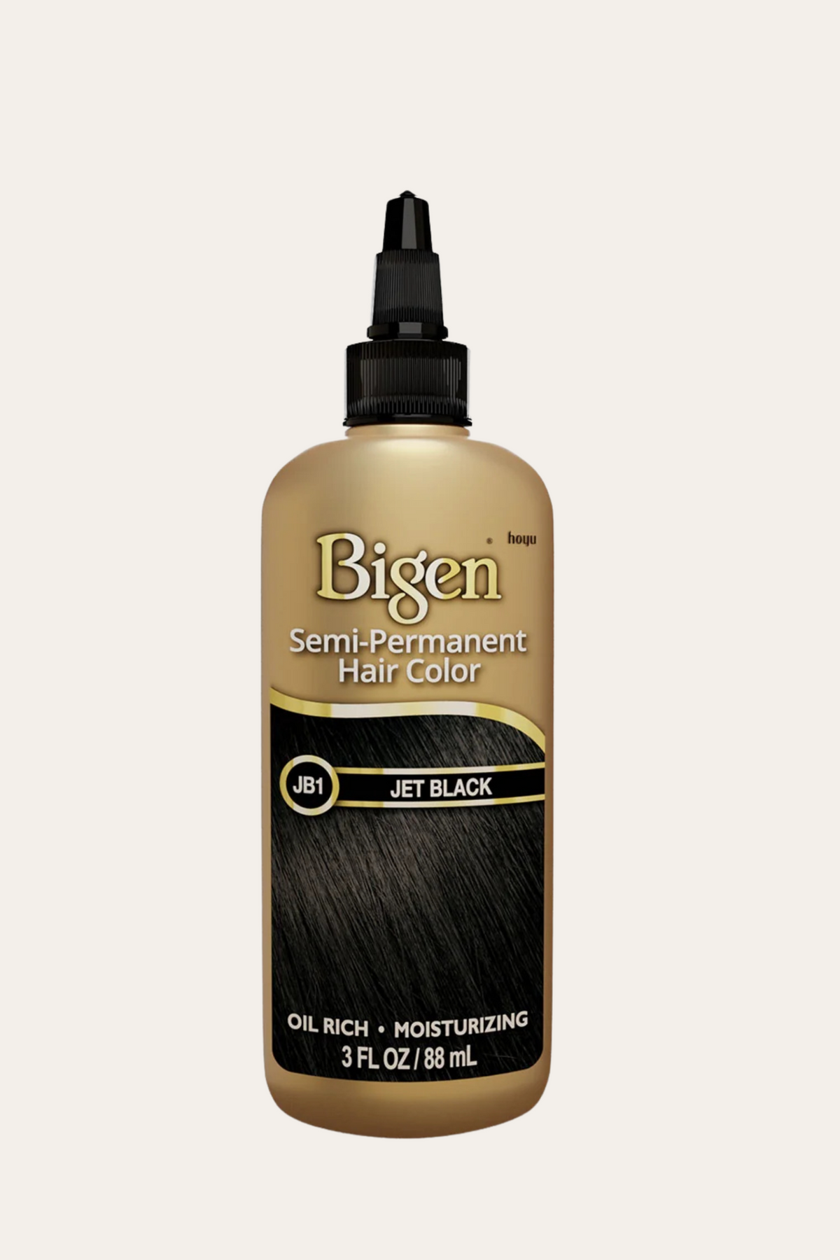 Bigen Semi-Permanent Haircolor #JB1 Jet Black