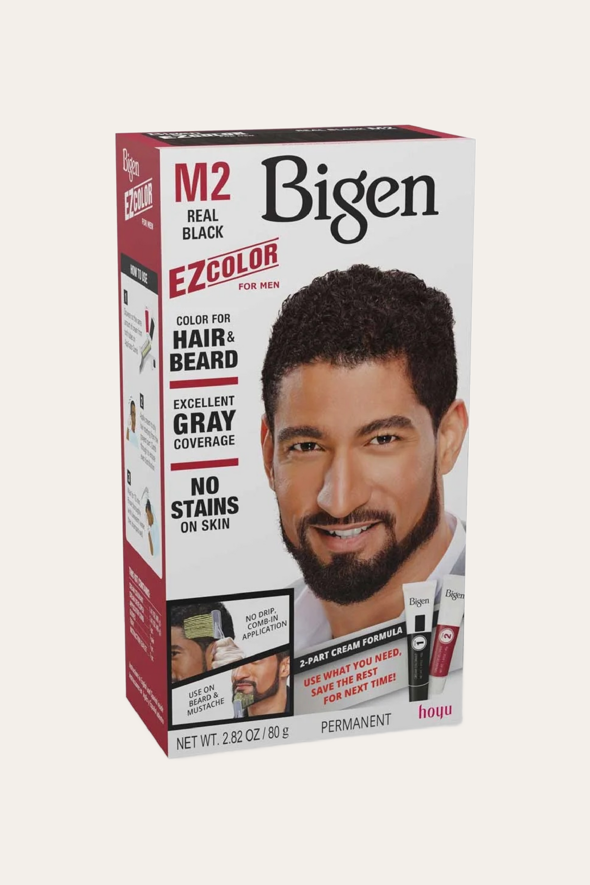Bigen EZ Color Hair Color for Men 2.82 Oz