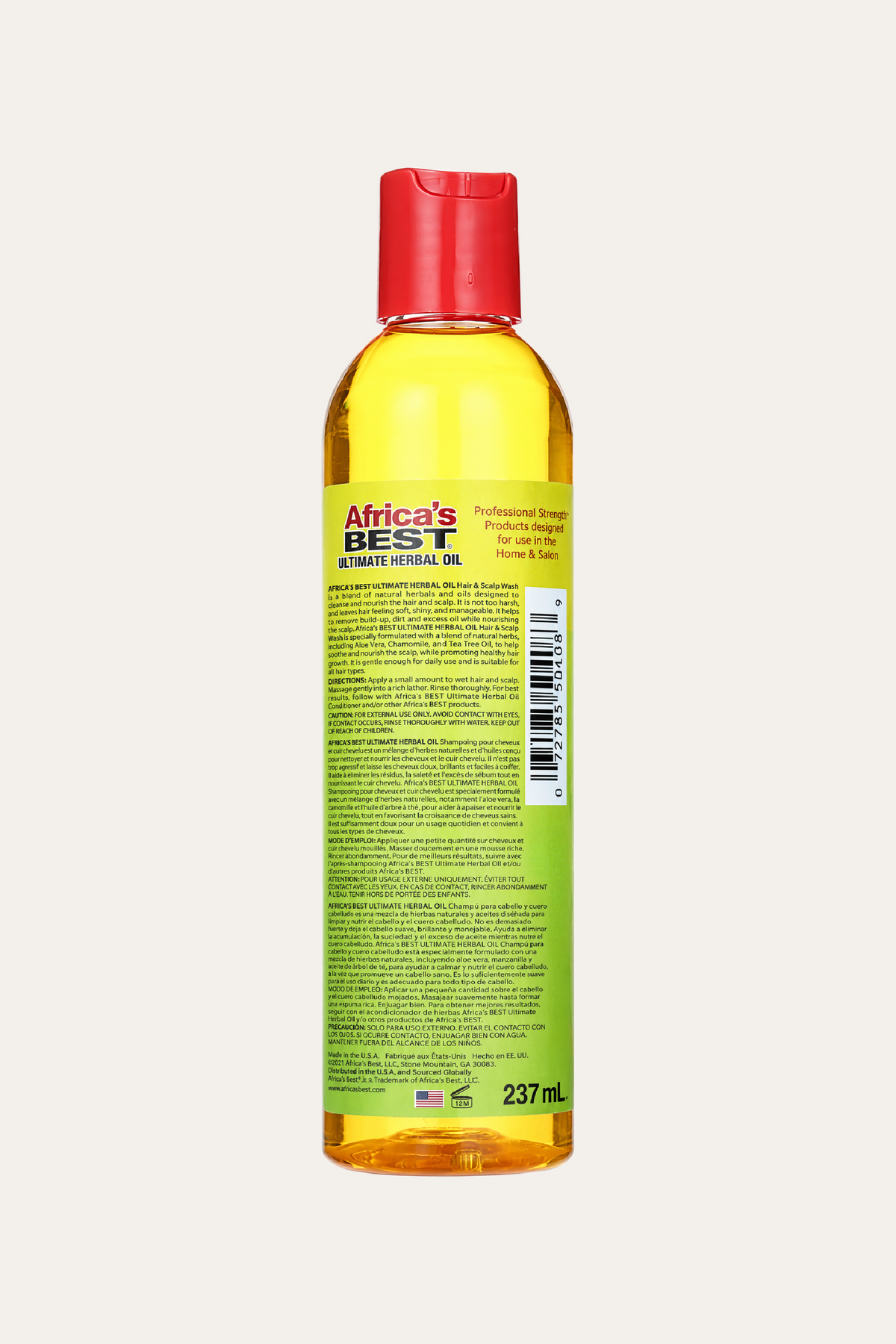 Africas Best Ultimate Herbal Oil 8 Oz