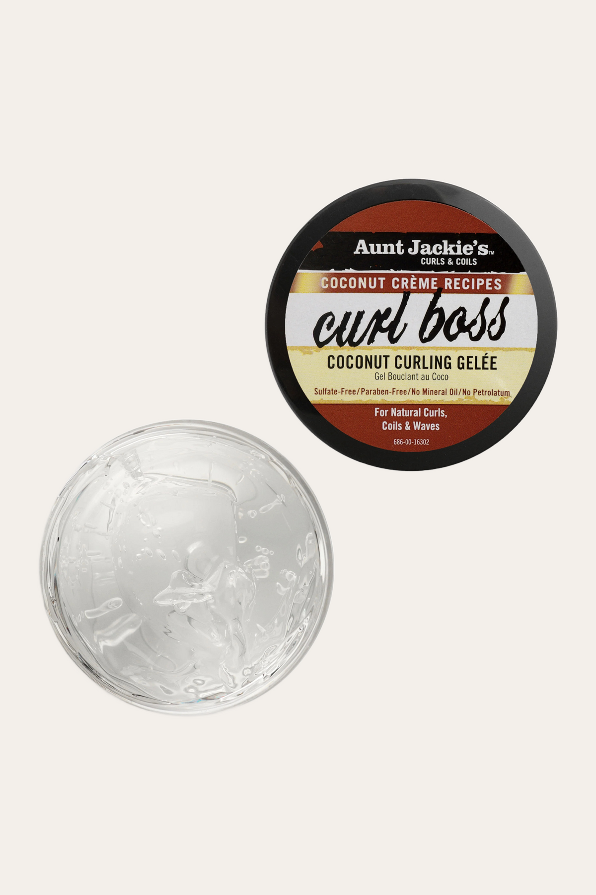 Aunt Jackie's Curl Boss Coconut Curling Gelée 15 Oz