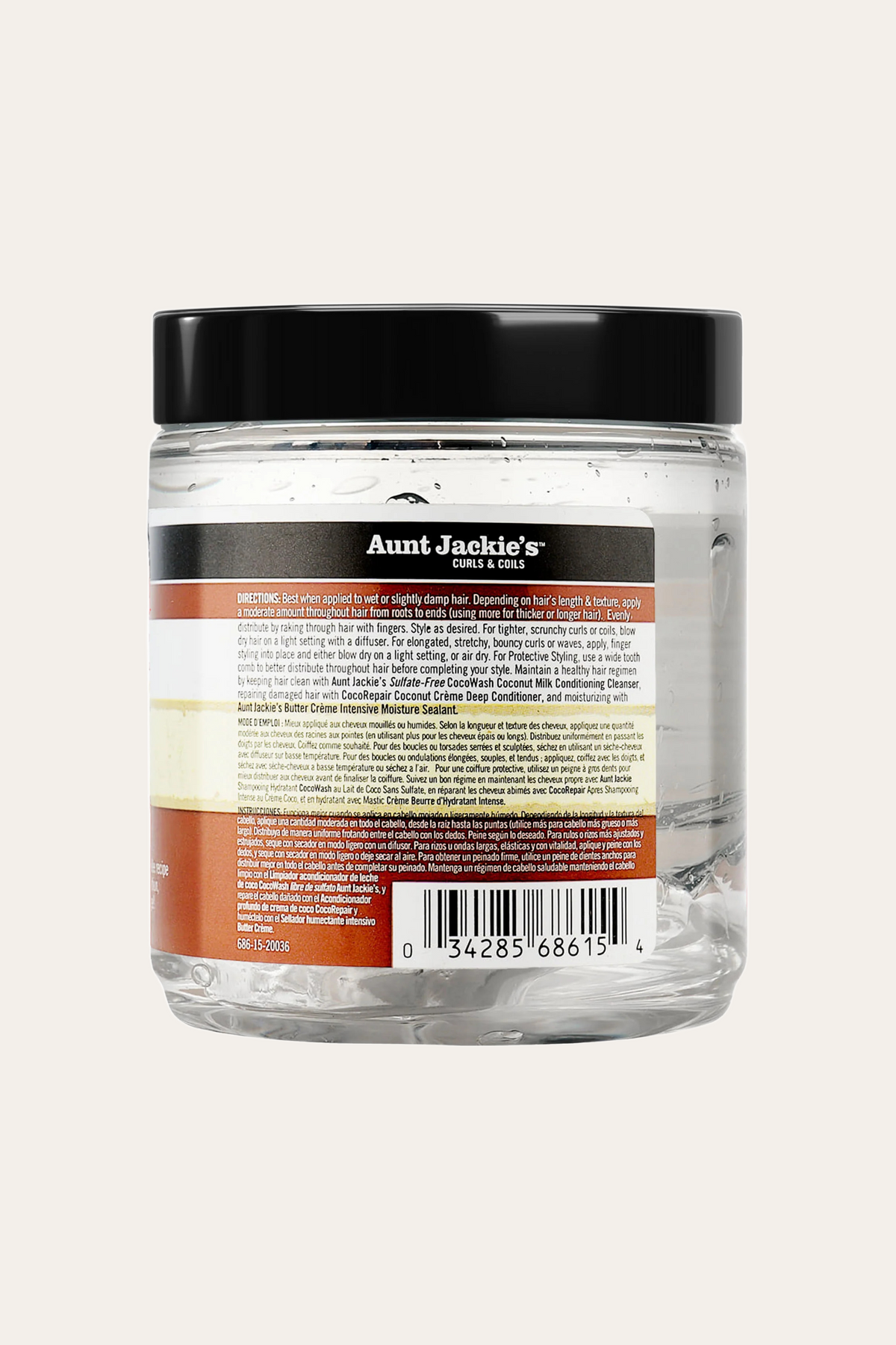 Aunt Jackie's Curl Boss Coconut Curling Gelée 15 Oz