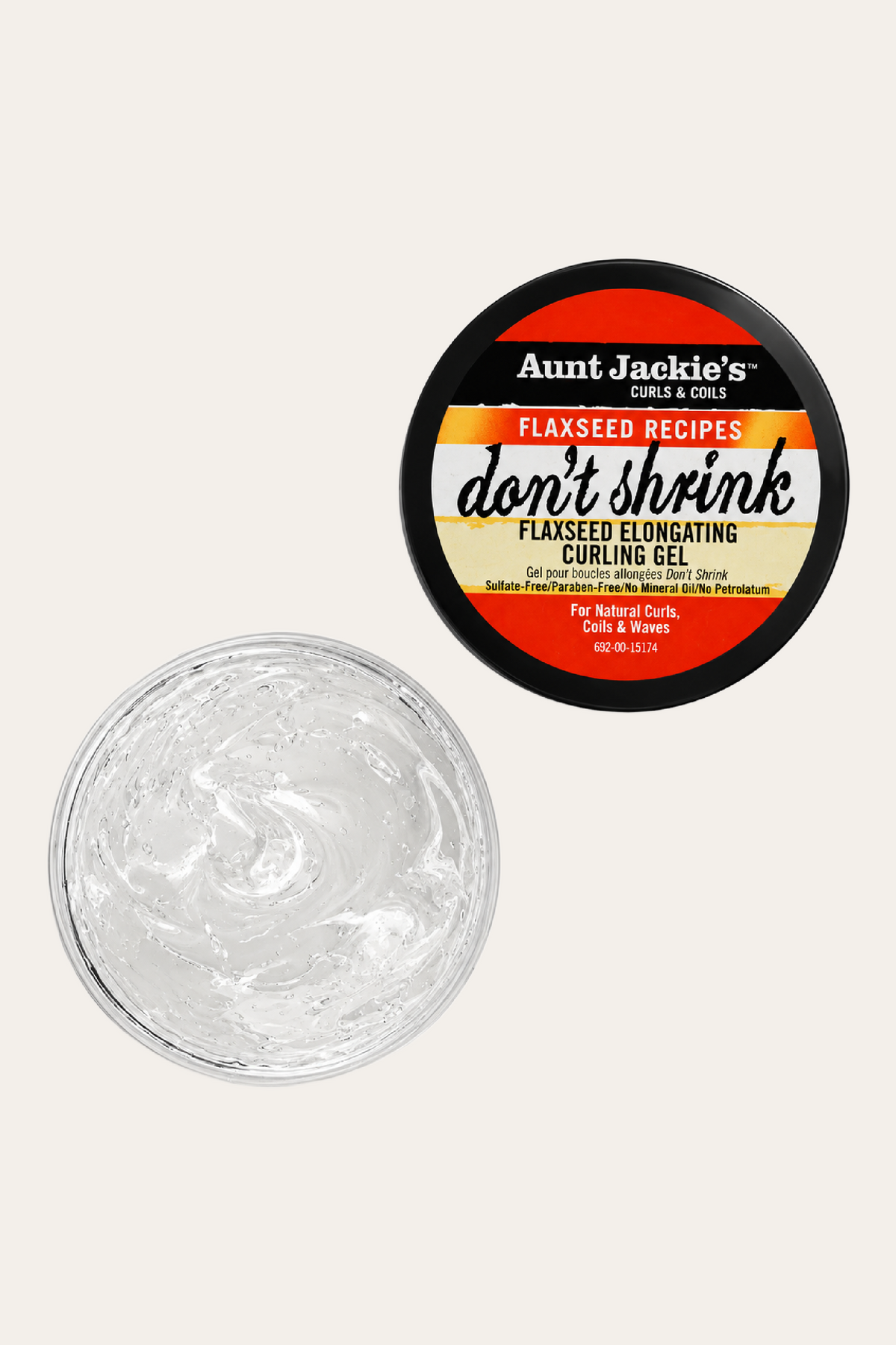 Aunt Jackie's Flaxseed Don't Shrink Curling Gel - 15 Oz