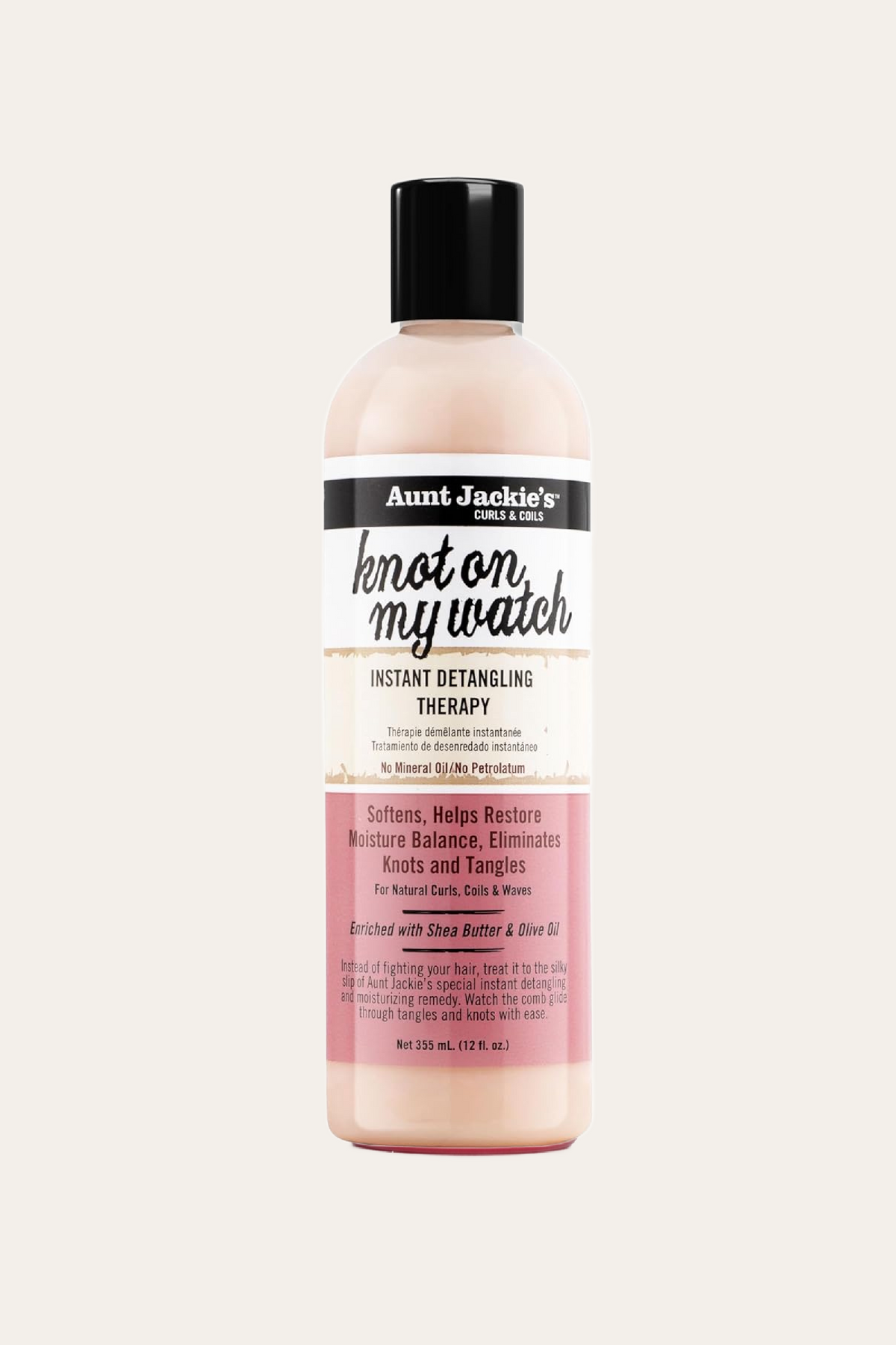 Aunt Jackie's Knot On My Watch Instant Detangling Therapy 12 Oz