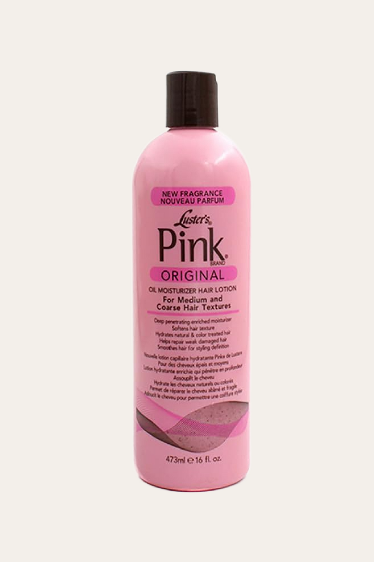 Lusters Pink Original Oil Moisturizer Hair Lotion 16 Oz