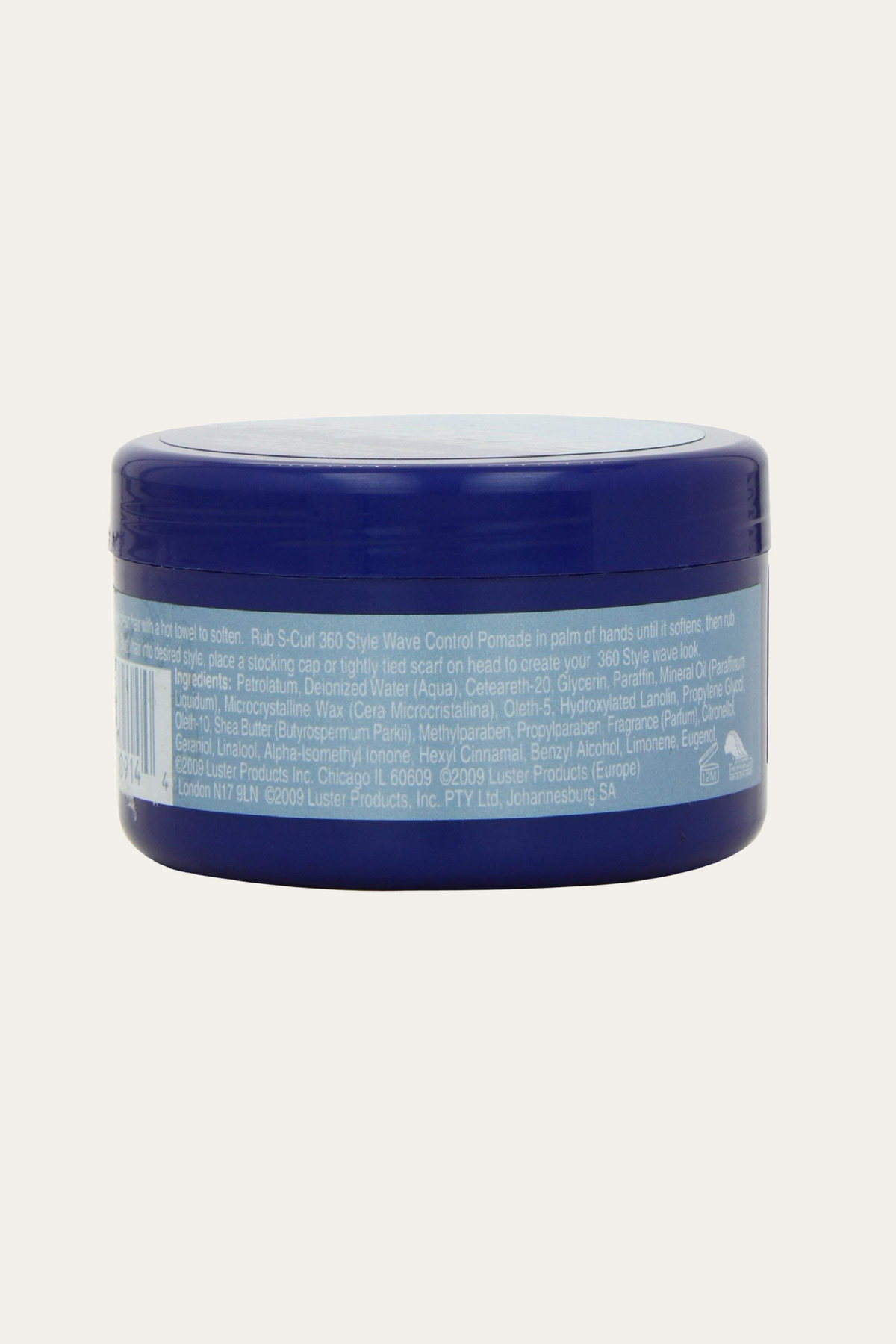 Luster's S Curl 360 Style Wave Control Pomade 3 Oz