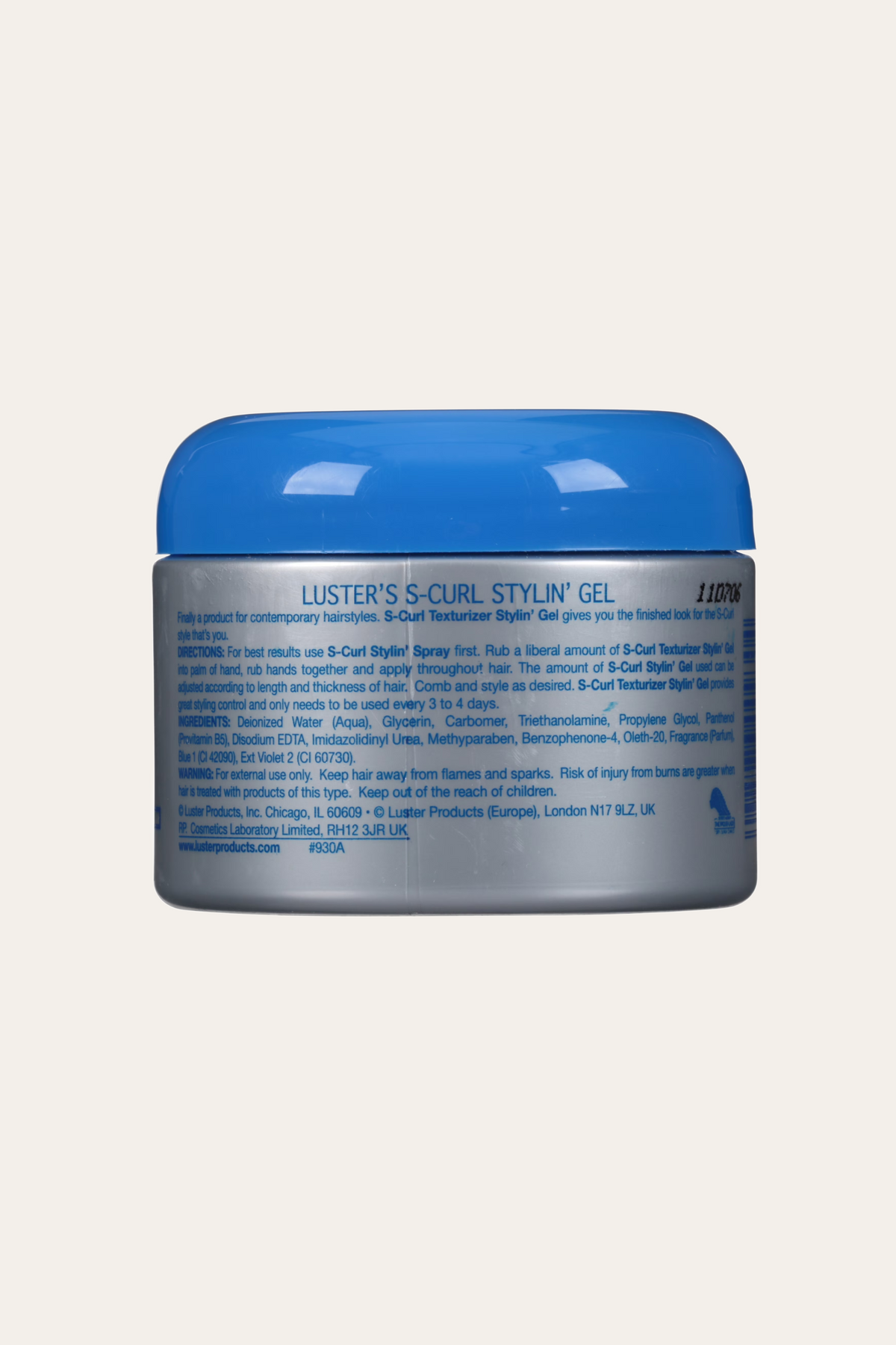 Luster's S-Curl Texturizer Stylin' Gel 10.5 Oz