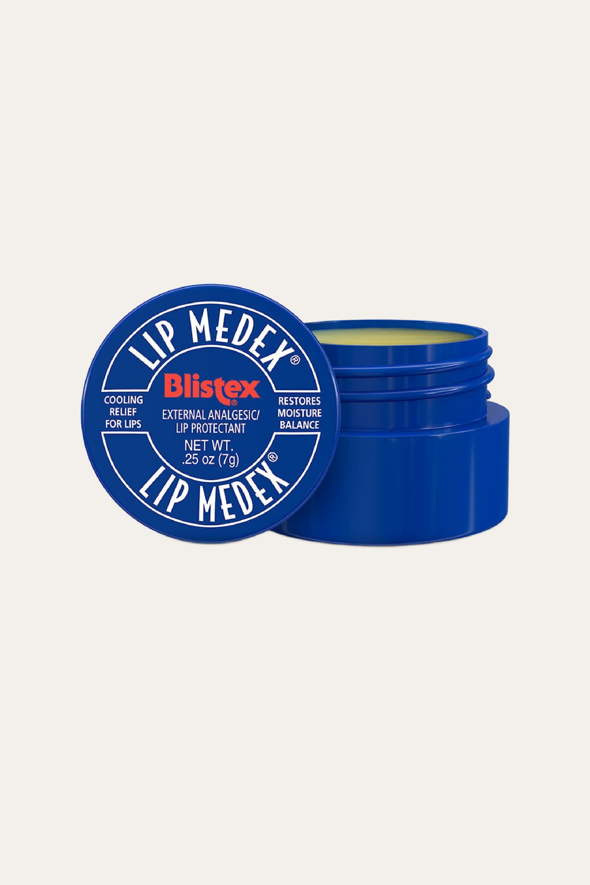 Blistex Lip Medex Cooling Relief for Sore Lips 25 Oz Each (12 Jars)