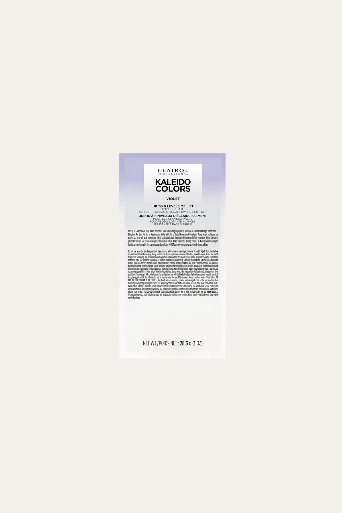 Clairol Professional Kaleidocolors Powder Hair Lightener 1 Oz (12PK)