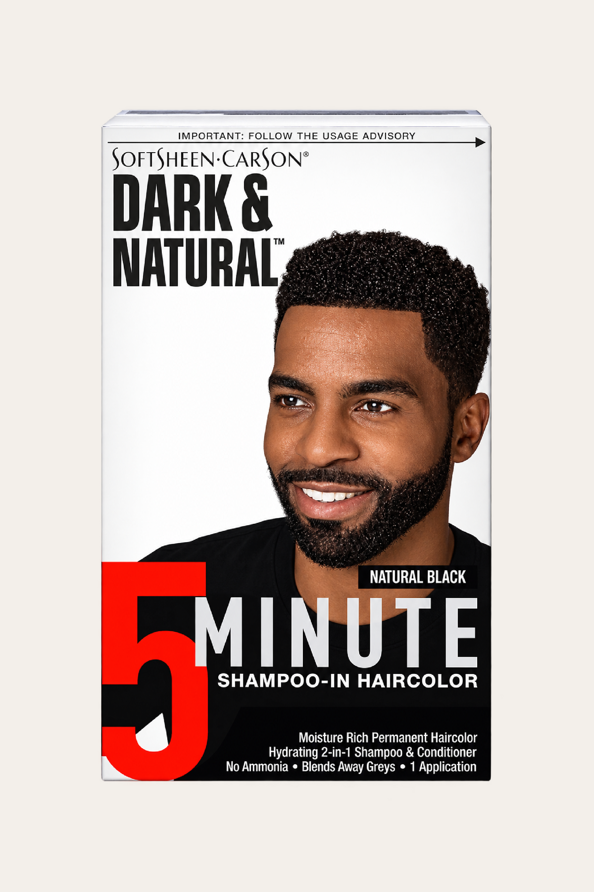 SoftSheen-Carson Dark & Natural Hair Color for Men 5 Minutes