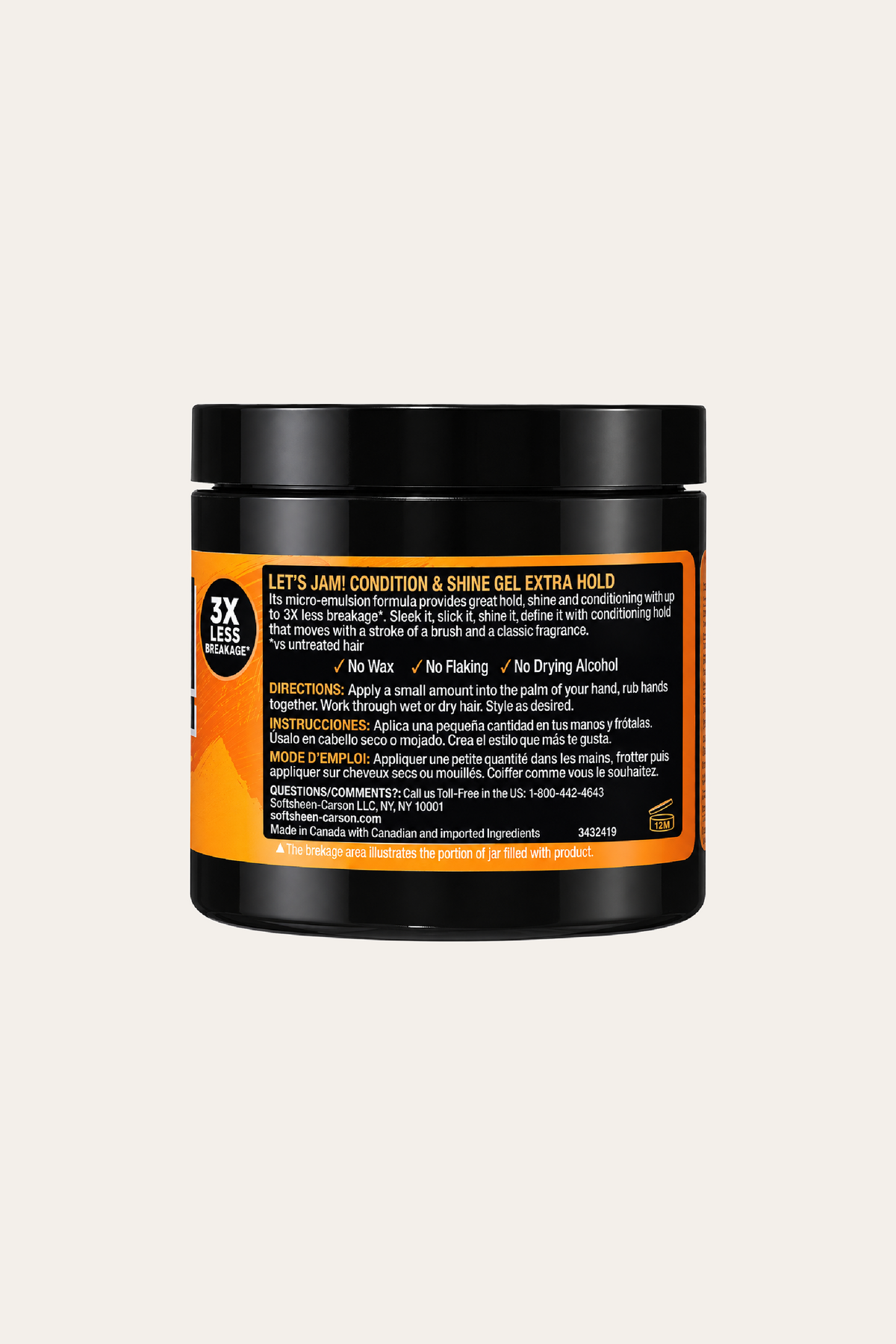 Let’s Jam! Shining & Conditioning Hair Gel Extra Hold