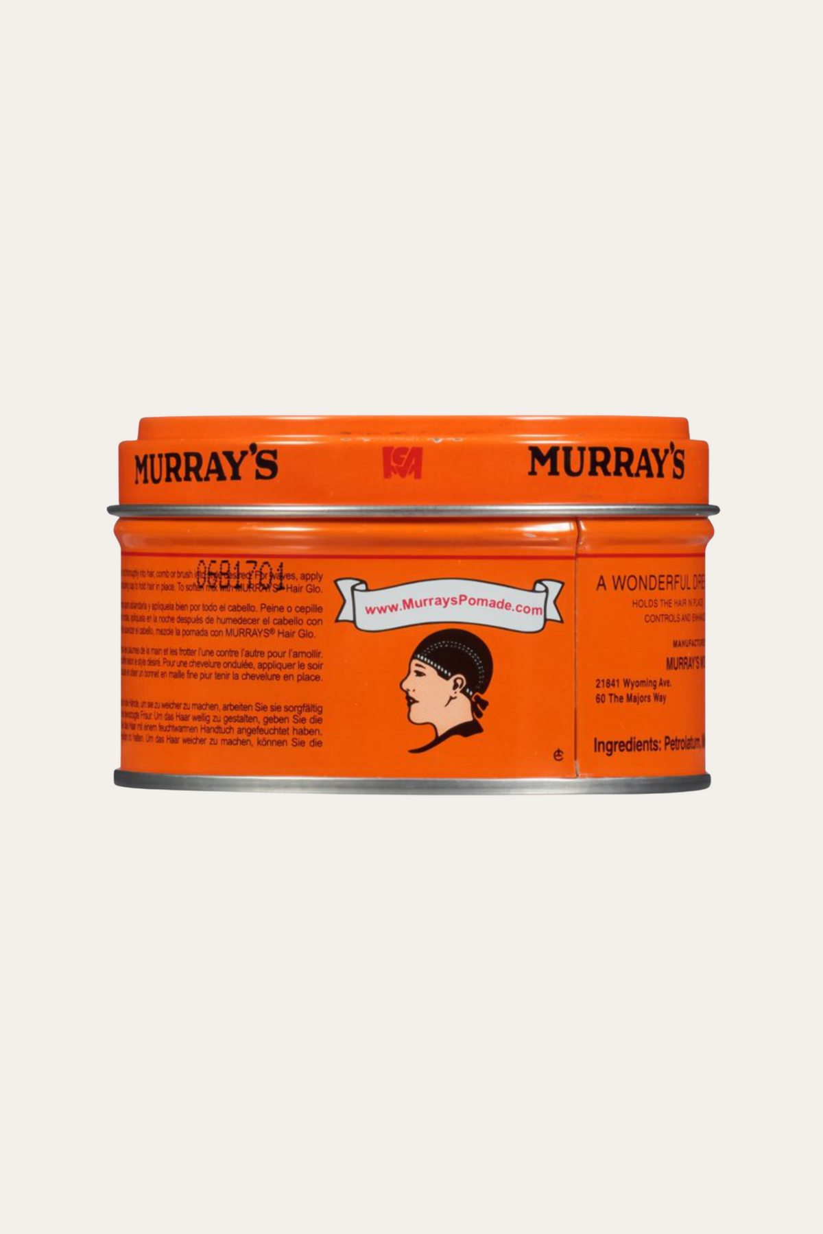 Murray's Superior Hair Dressing Pomade 3 Oz