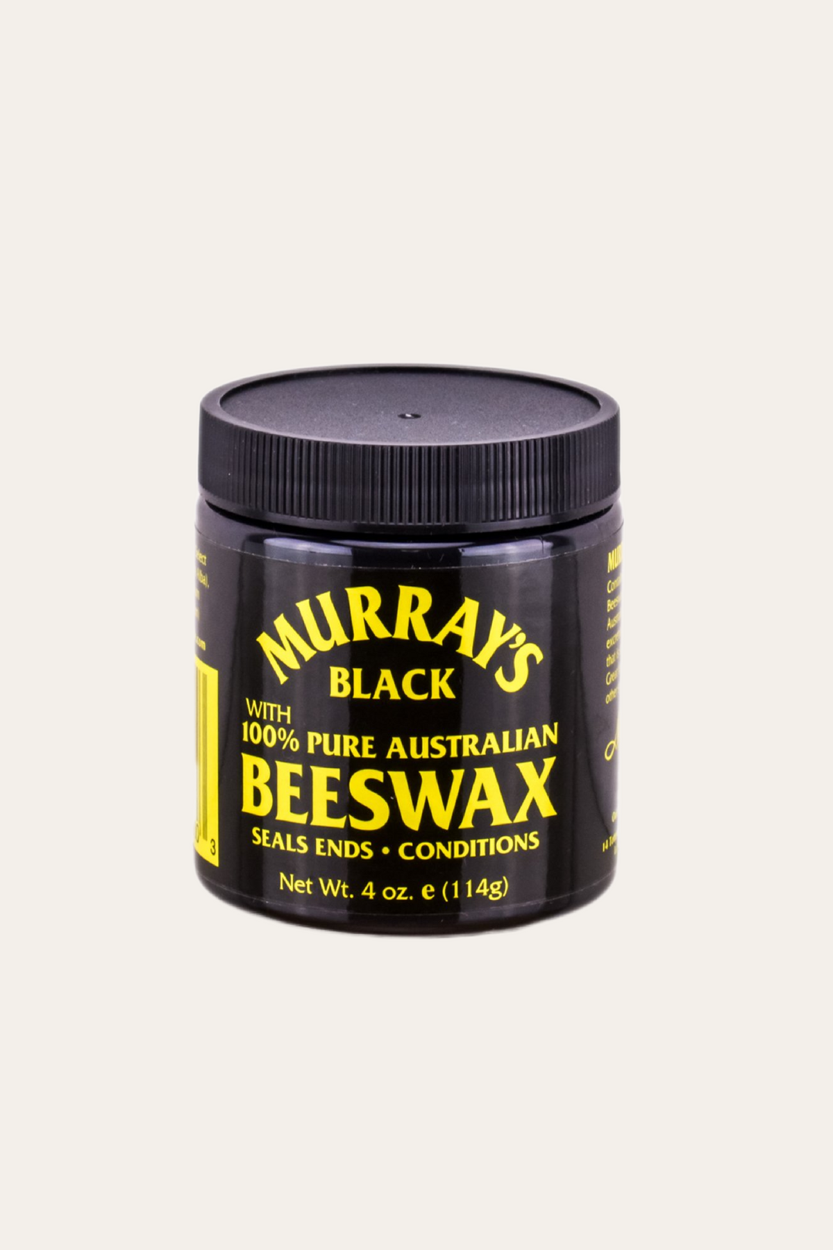Murray's 100% Pure Australian Beeswax, Black 4 Oz