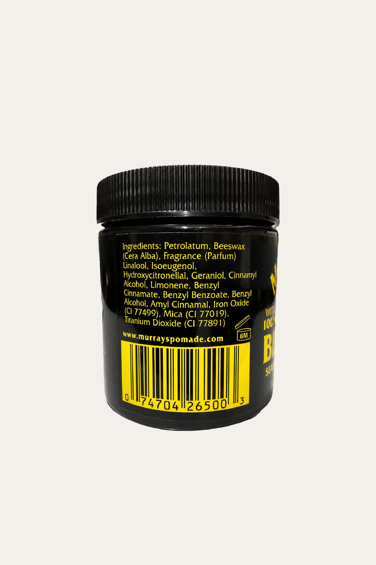 Murray's 100% Pure Australian Beeswax, Black 4 Oz