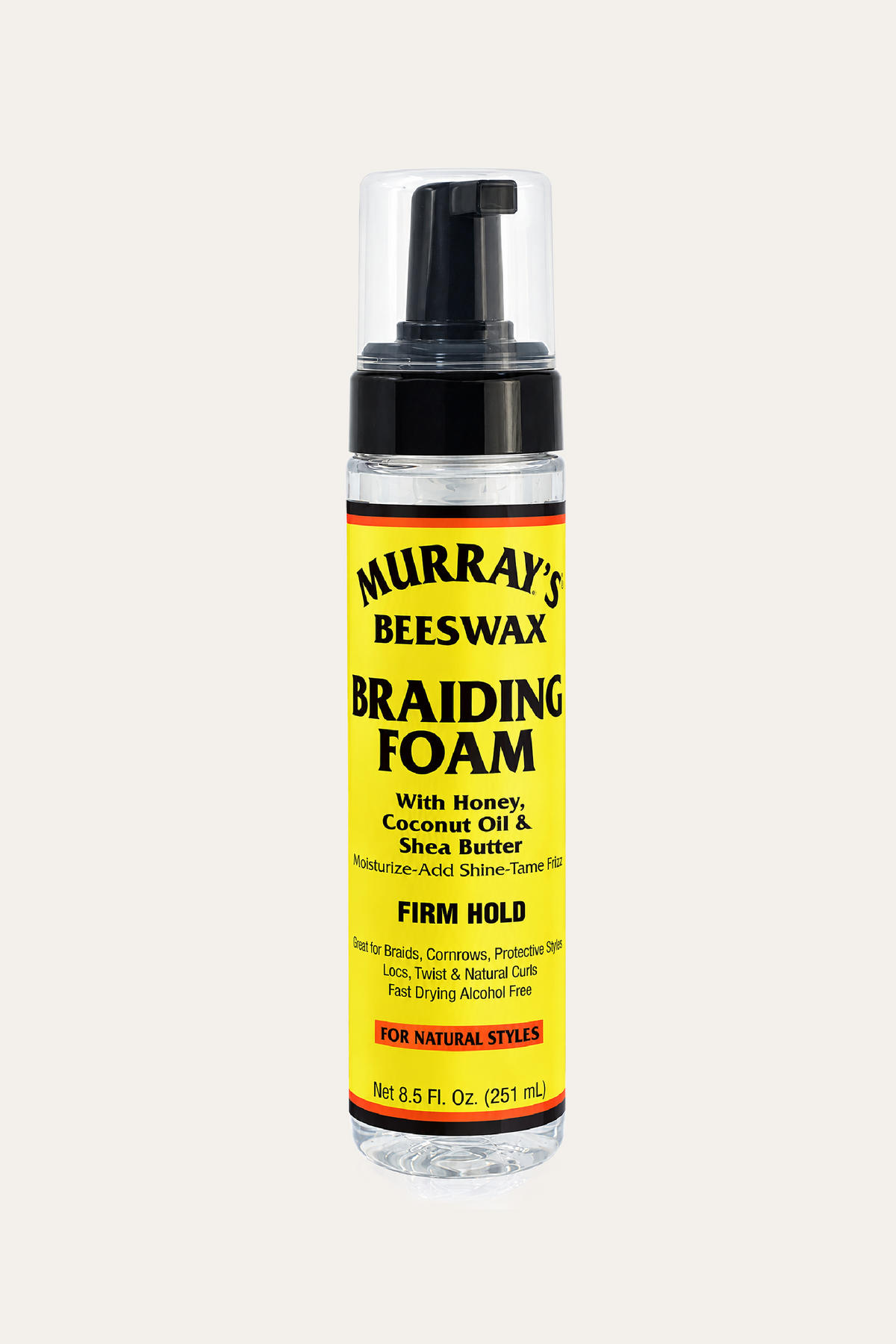 Murrays Beeswax Braiding Foam Firm Hold 8.5 Oz