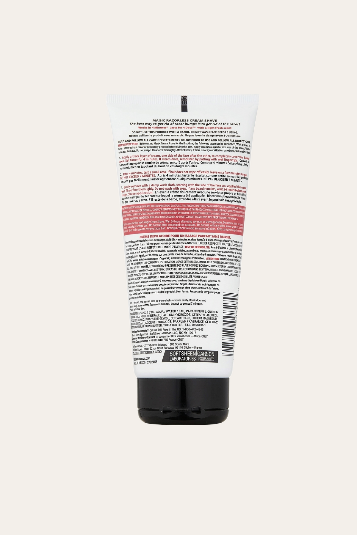 Magic Razorless Cream Shave Extra Strength 6 Oz