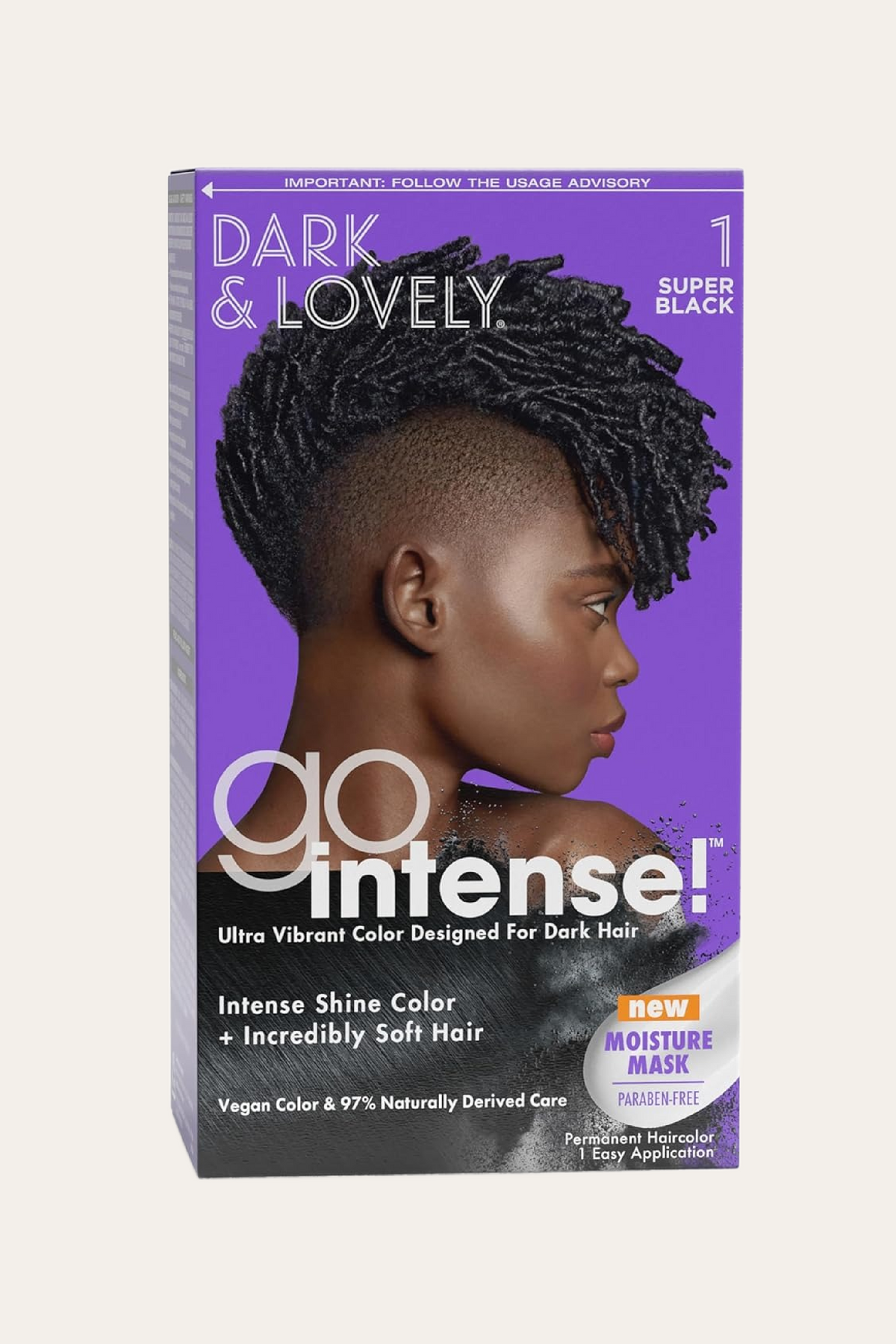 Dark and Lovely Go Intense Hair Ultra Vibrant Permanent Hair Color