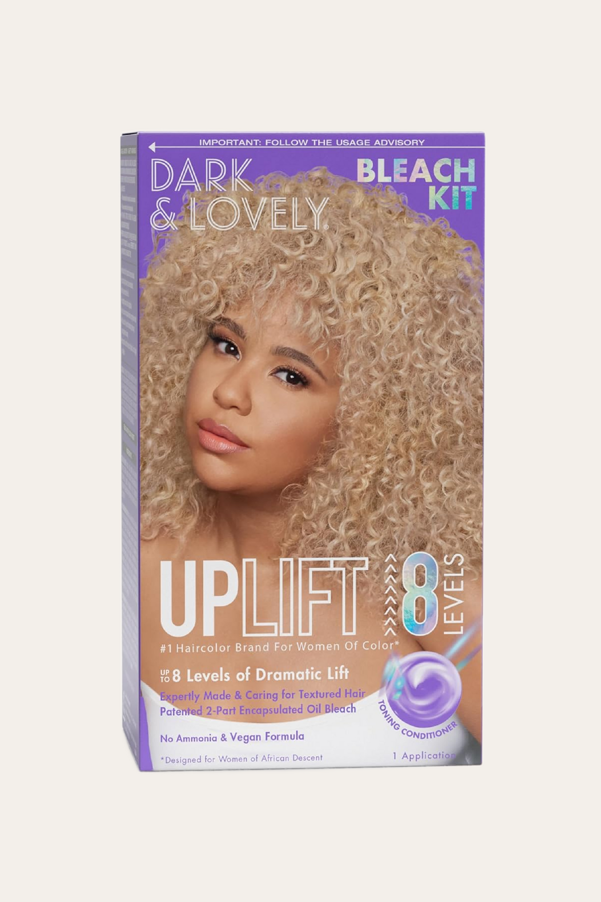 Dark and Lovely Uplift Bleaching Kit