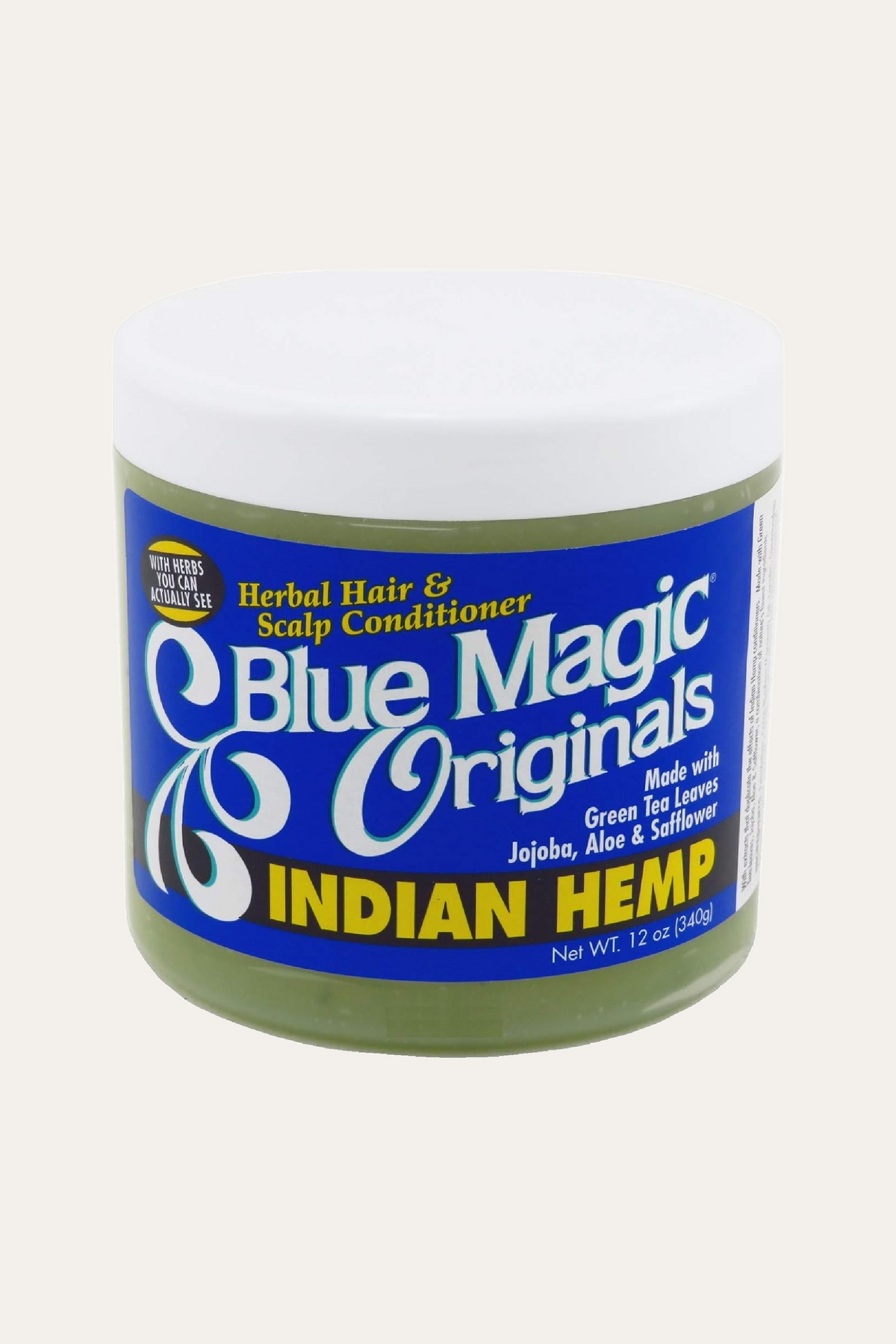 Blue Magic Originals Indian Hemp Hair & Scalp Conditioner 12 Oz