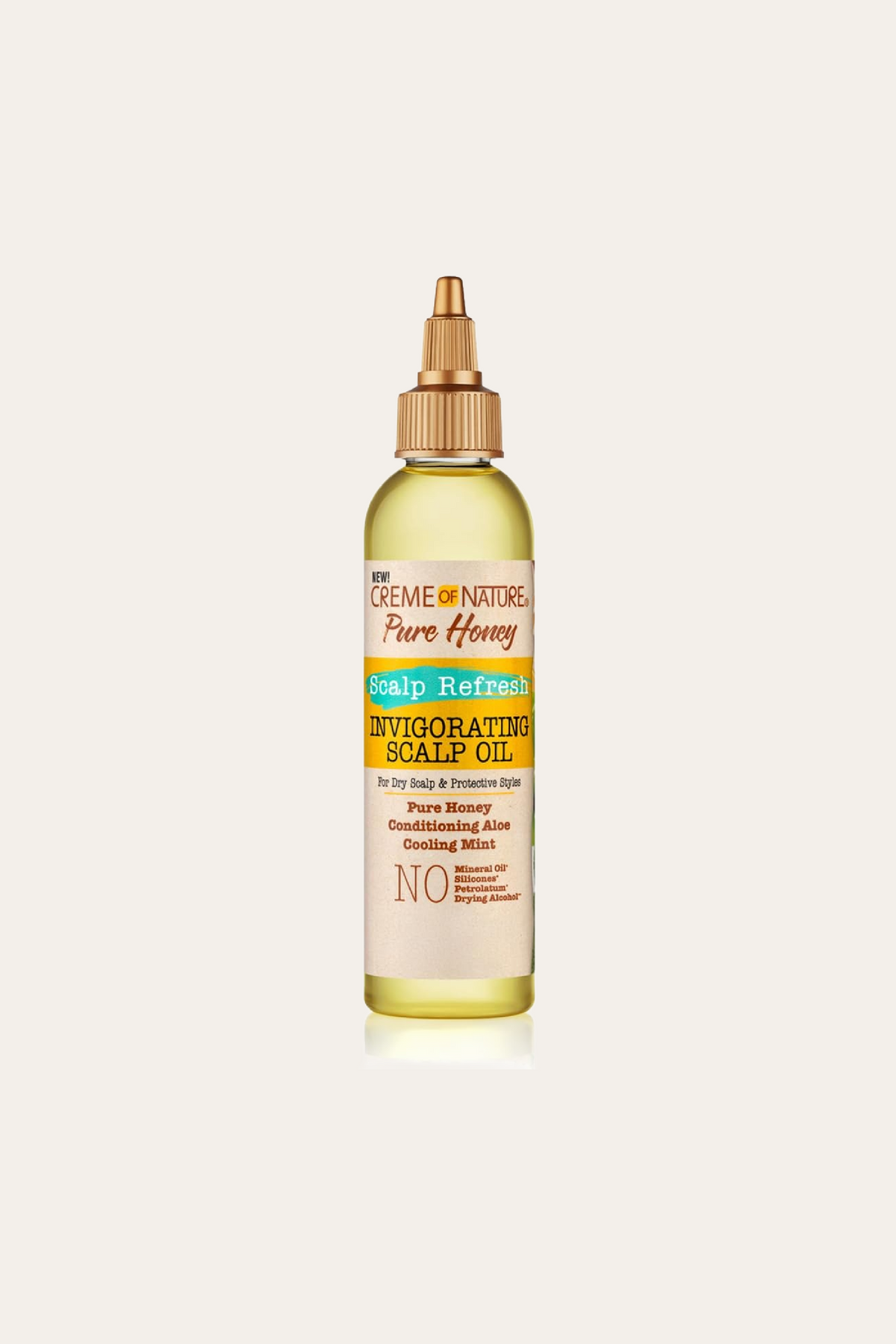 Creme of Nature Pure Protect Scalp Refresh Invigorating Scalp Oil, 4.2 Oz