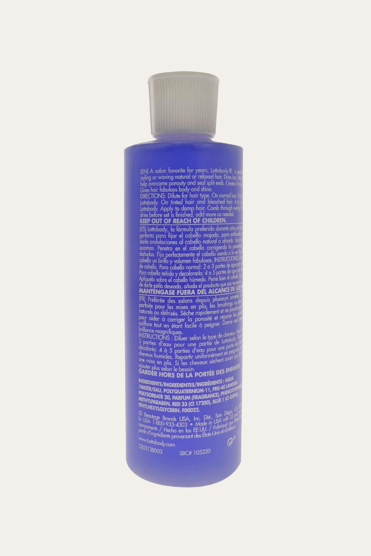 Lottabody Setting Lotion Concentrated Formula