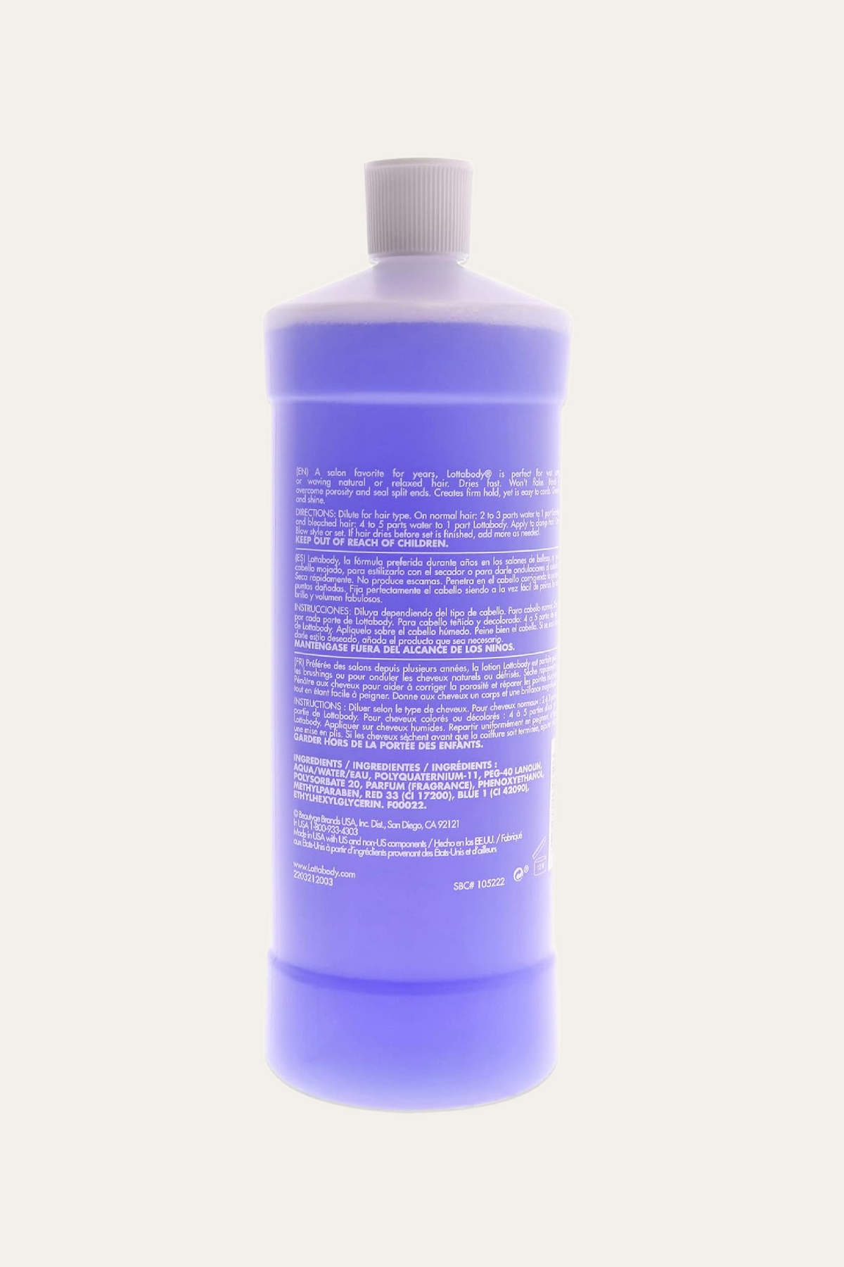 Lottabody Setting Lotion Concentrated Formula