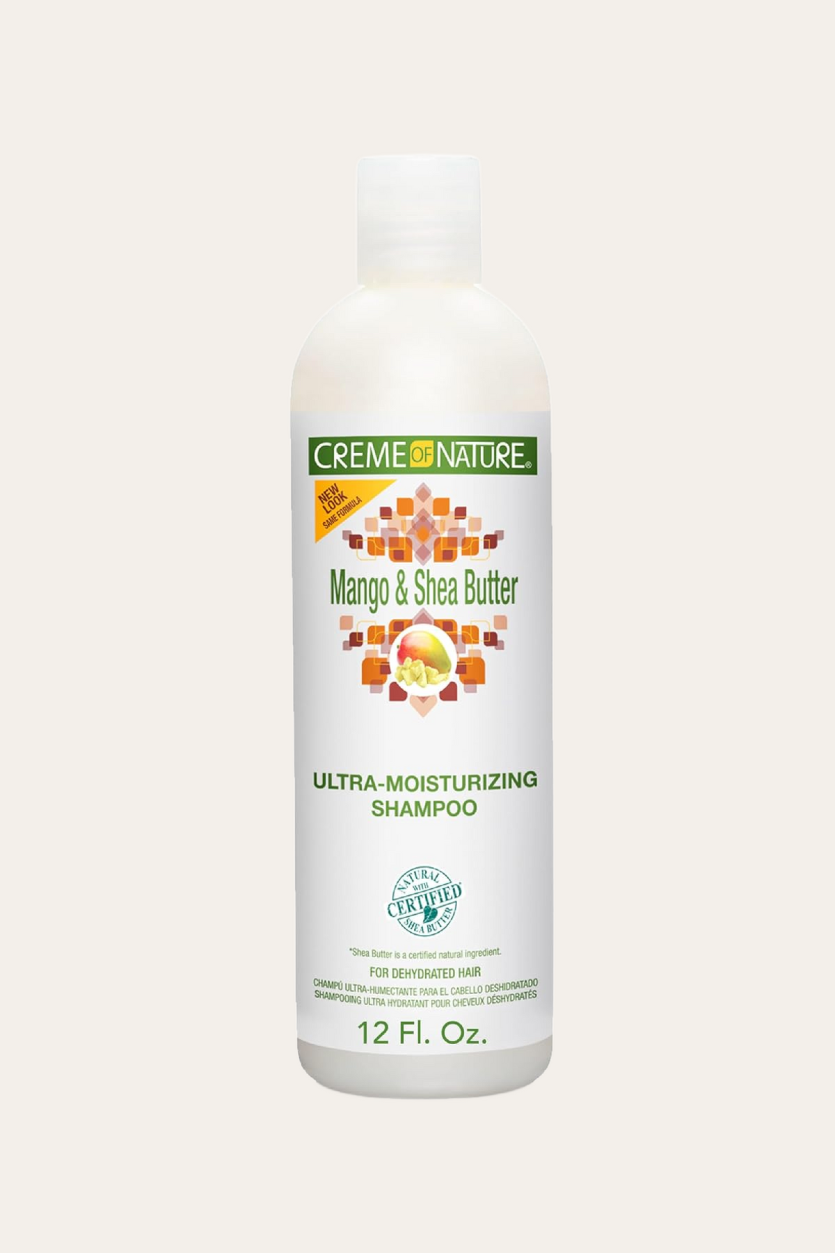 Creme of Nature Mango & Shea Butter Ultra-Moisturizing Shampoo 12 Oz