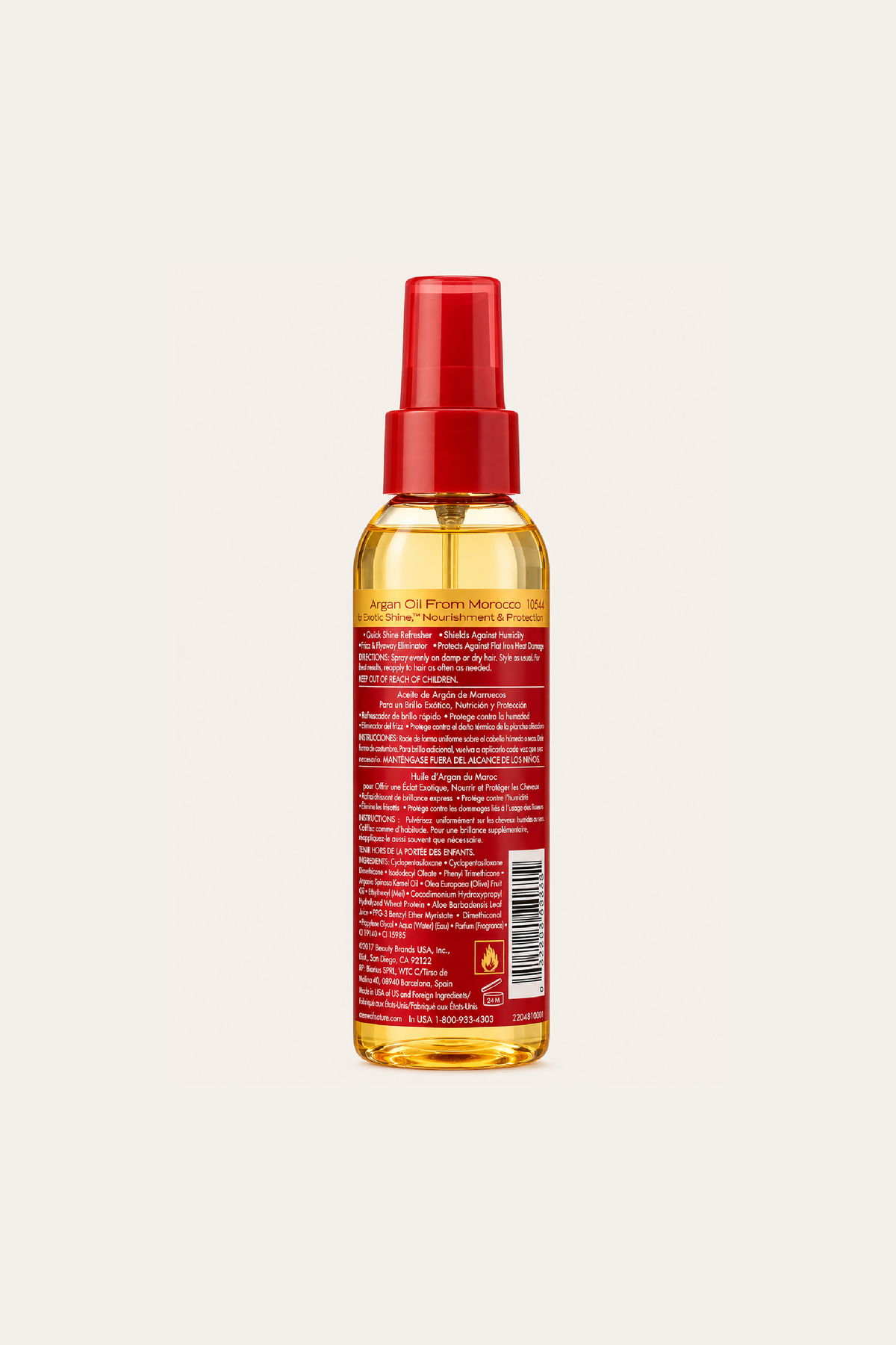Creme of Nature Argan Oil Gloss & Shine Mist 4 Oz
