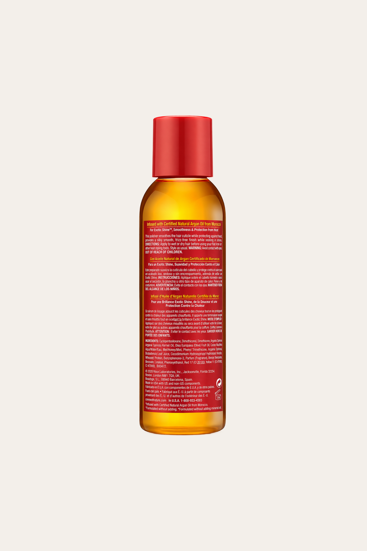 Creme of Nature Argan Oil From Morocco Heat Protector Smooth 4 Oz