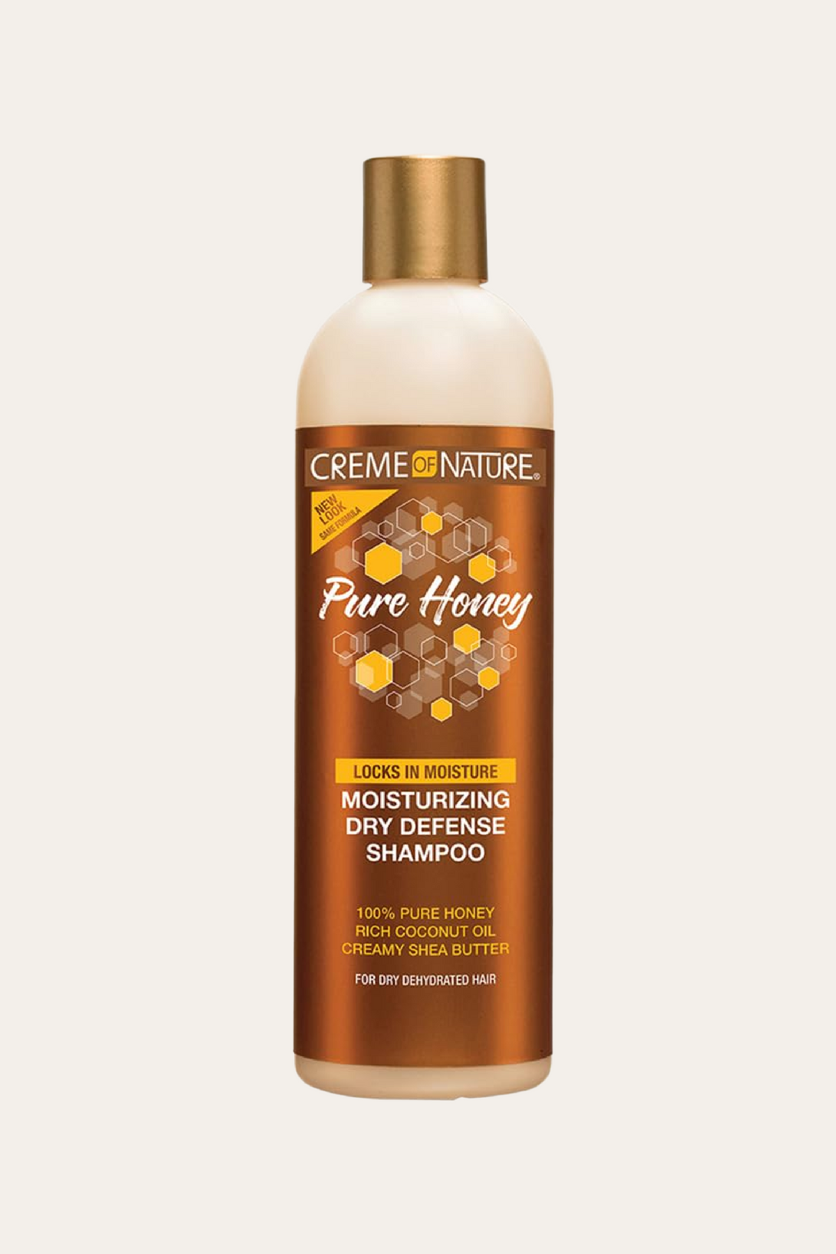 Creme of Nature Pure Honey Moisturizing Dry Defense Shampoo 12 oz
