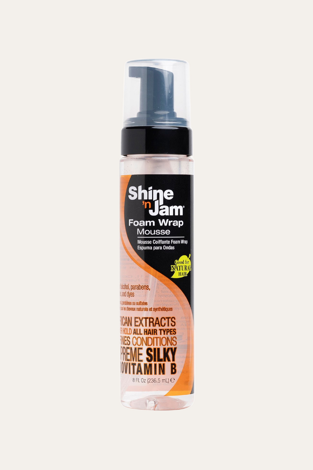 Ampro Shine 'n Jam Supreme Foam Wrap Mousse 8 Oz