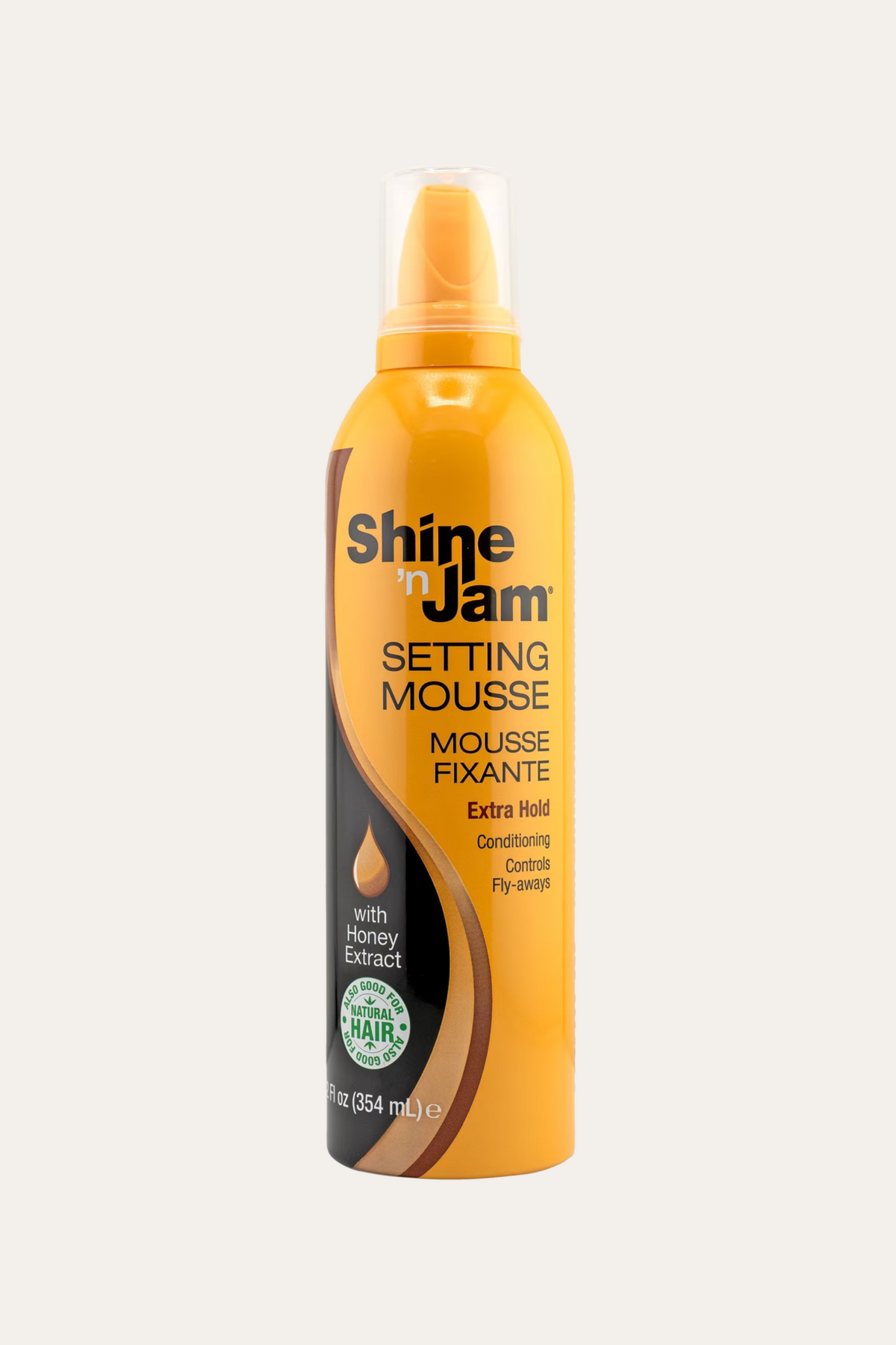 Ampro Shine 'n Jam Setting Mousse Extra Hold 12 Oz
