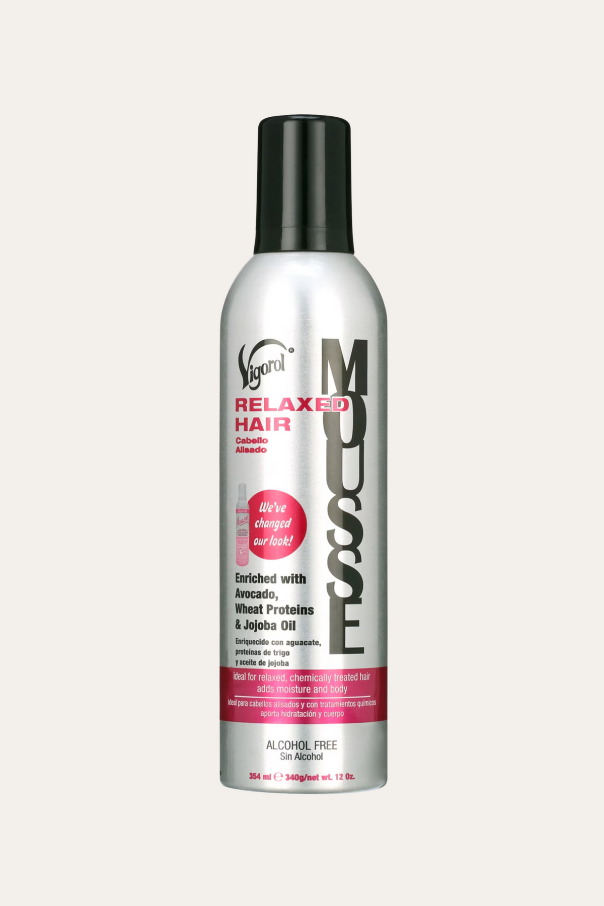 Vigorol Relaxed Hair Mousse 12 Oz