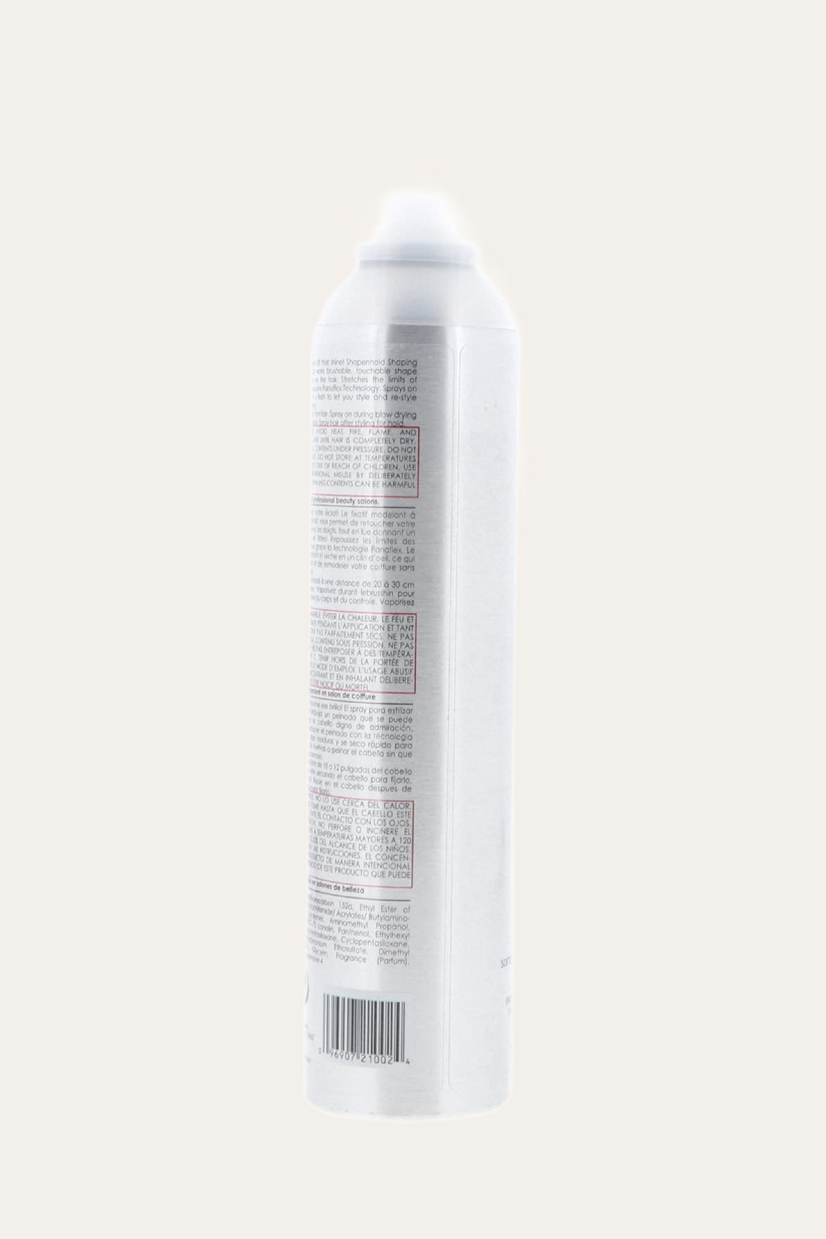 Nairobi Shape N Hold Flat Iron Hairspray 10 Oz