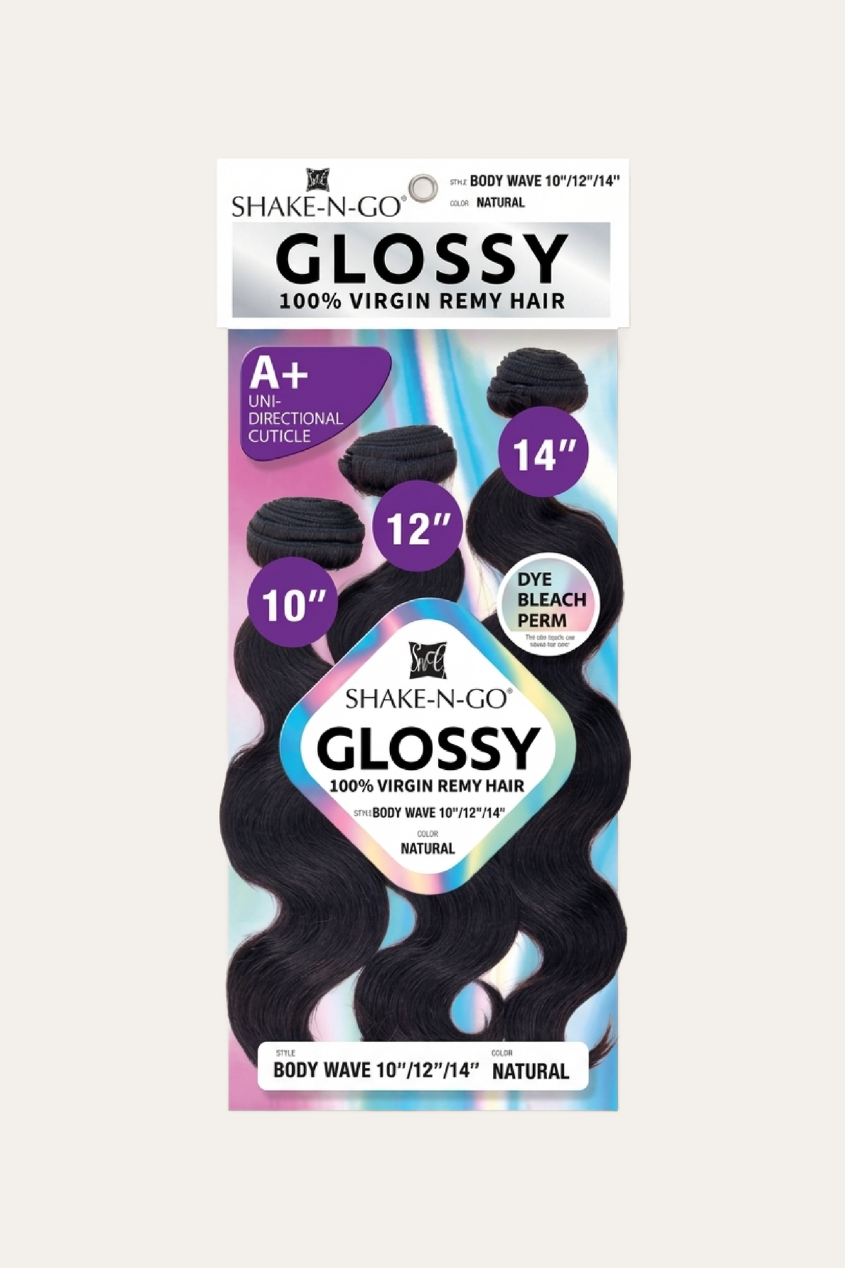 Shake-N-Go Glossy Virgin Remy Multi Pack Body Wave