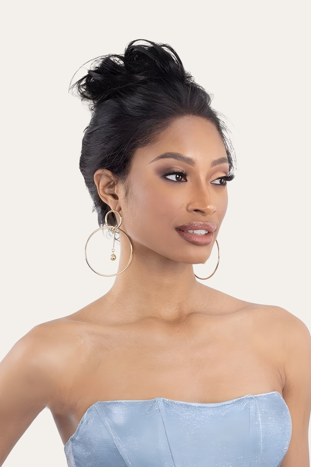 Shake-N-Go Glossy 360 Lace Frontal - Straight 24"