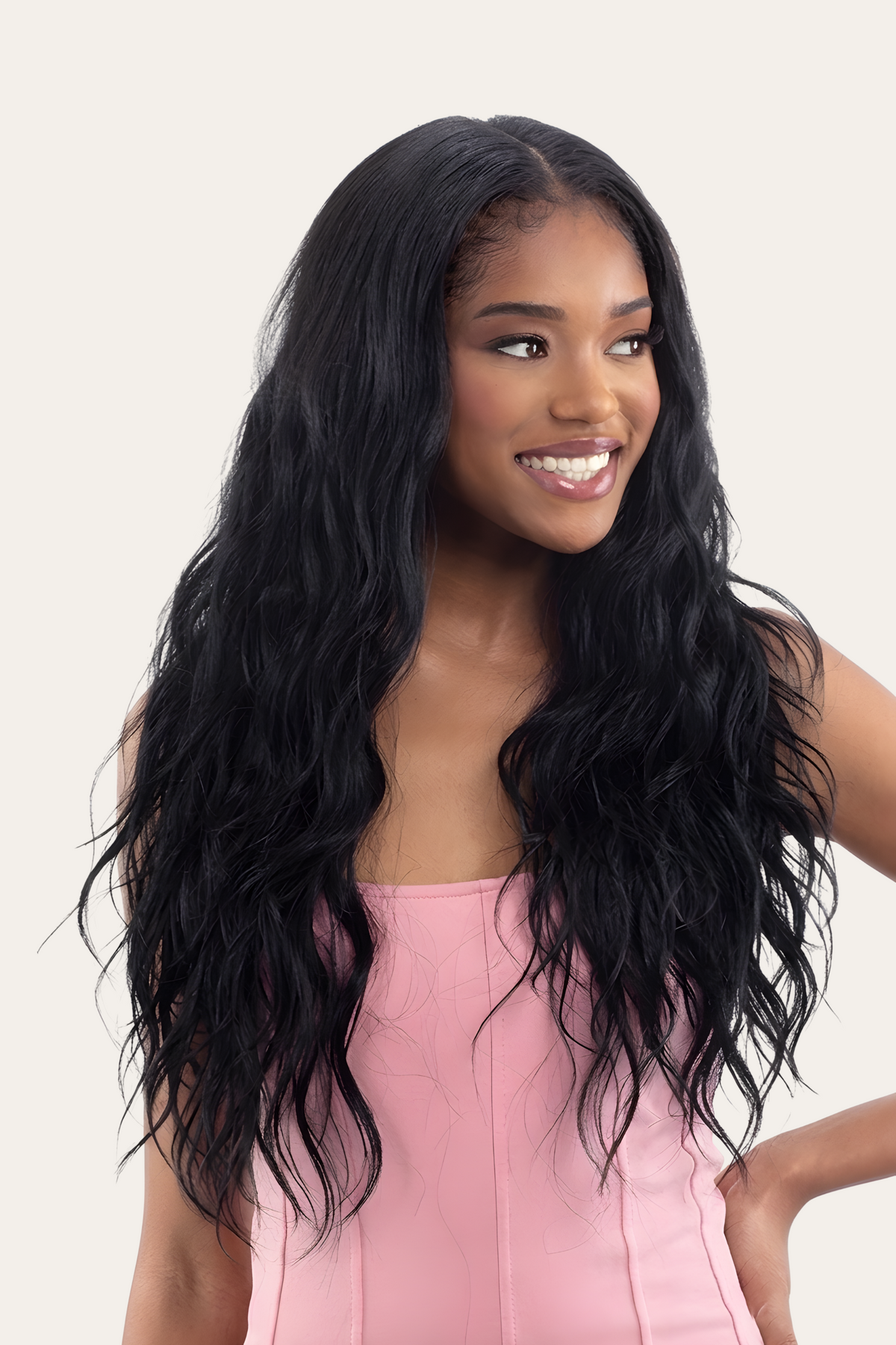 Shake-N-Go Organique Synthetic U-Part Wig - Sunset Wave