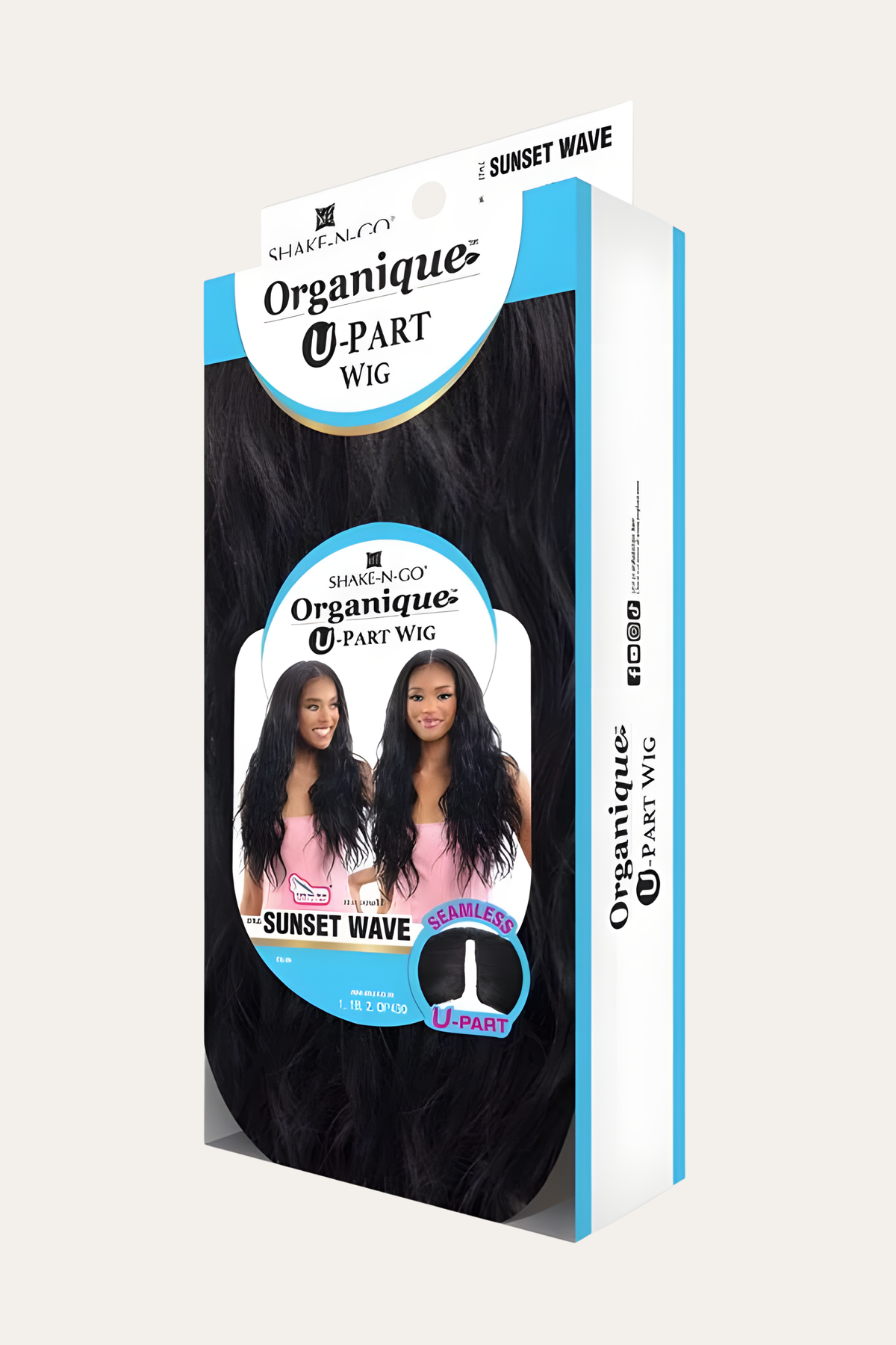 Shake-N-Go Organique Synthetic U-Part Wig - Sunset Wave