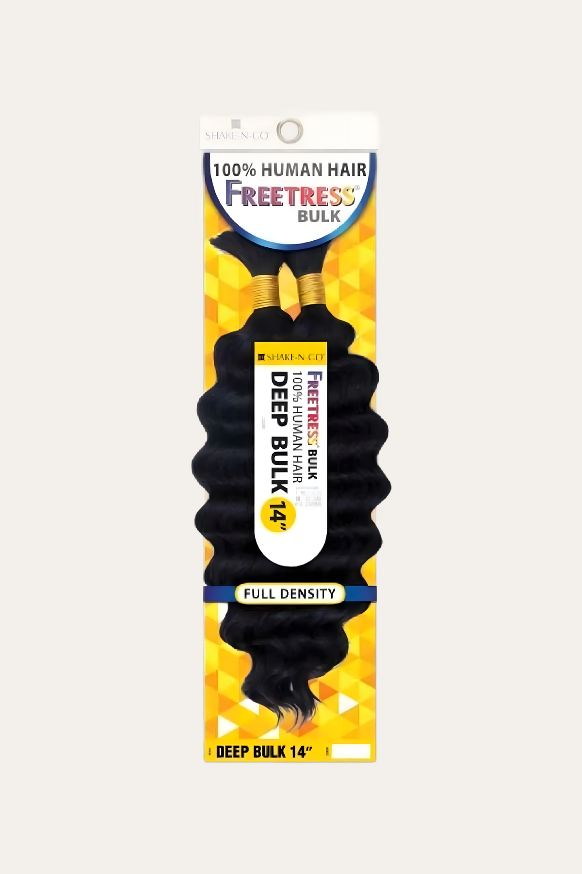 Shake-N-Go Freetress Human Hair Deep Bulk 14"