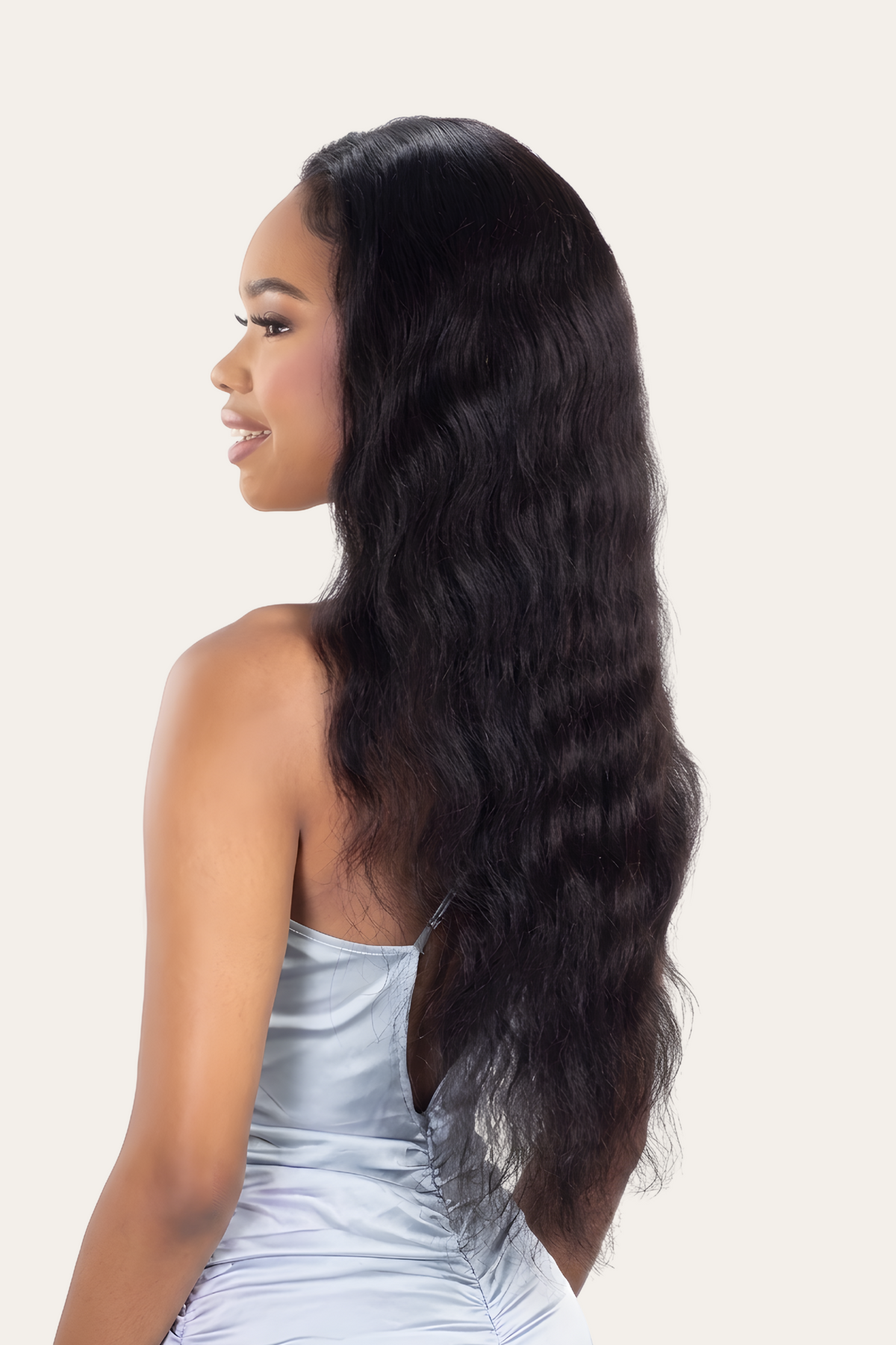 Shake-N-Go HD Lace Frontal Wig Glossy 13X5 Body 28", 1-Pack