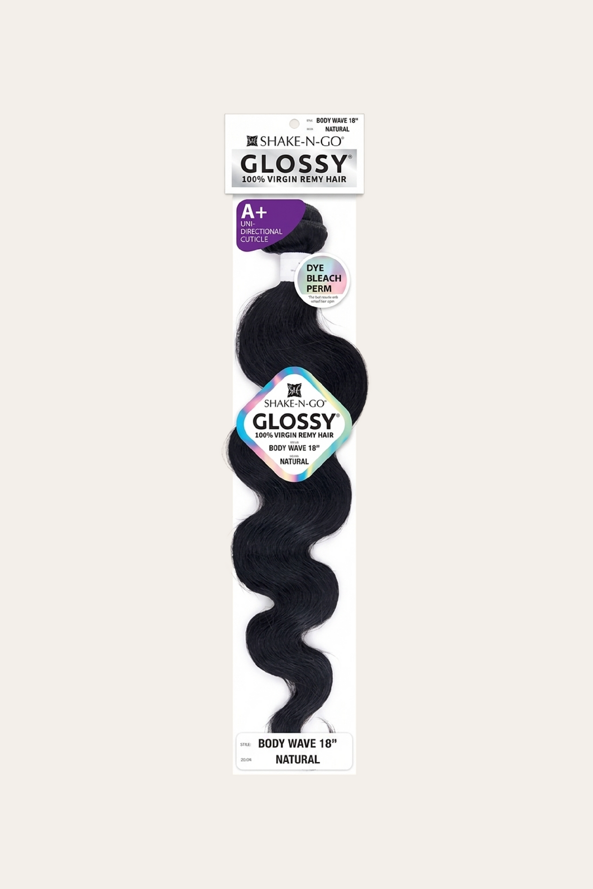 Shake-N-Go Virgin Remy Hair Glossy Body Wave
