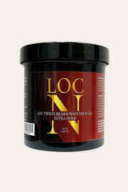 Loc N Twist Braids & Edge Control Gel Extra Hold 16 Oz